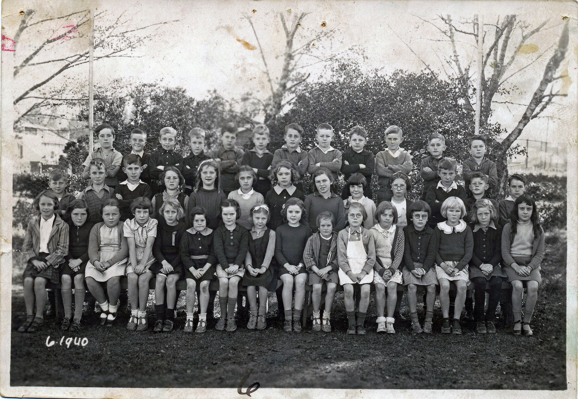 Upper Hutt School, unidentified class; 1940