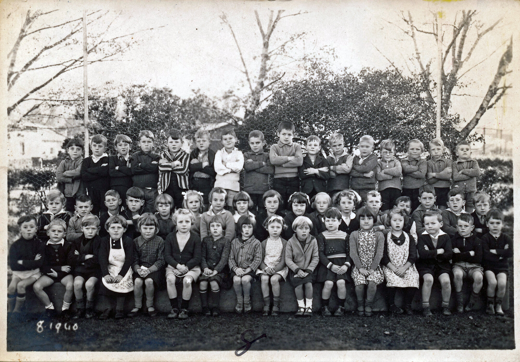Upper Hutt School, unidentified class; 1940