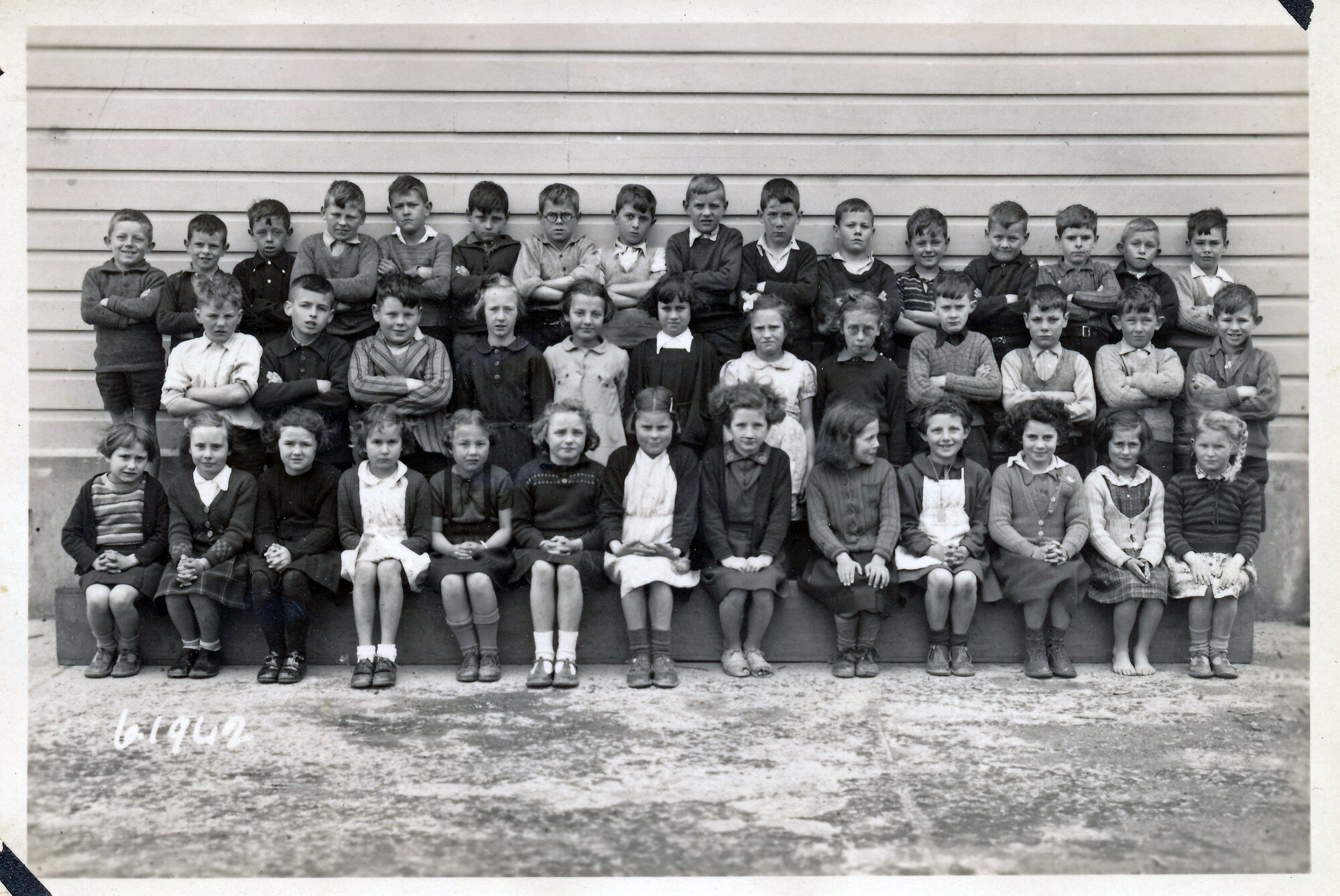 Upper Hutt School, unidentified class; 1942