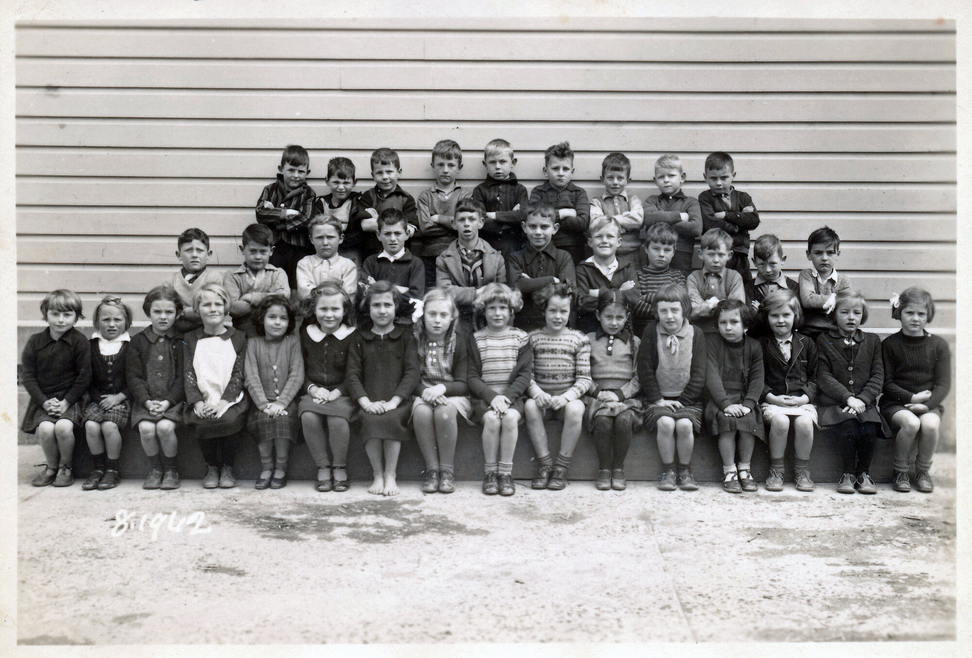 Upper Hutt School, unidentified class; 1942