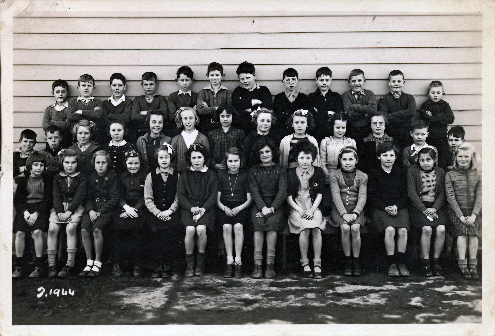Upper Hutt School, unidentified class; 1944