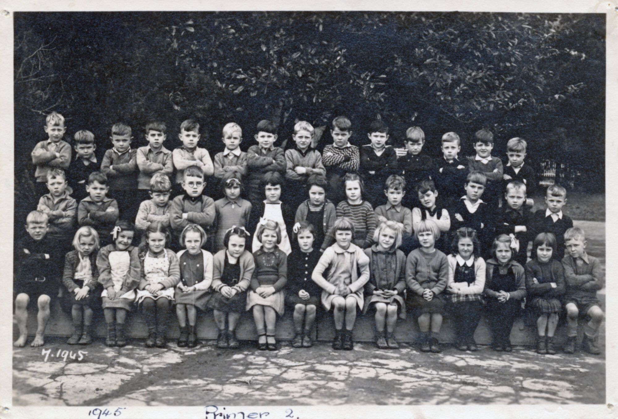 Upper Hutt School, Primer 2; 1945