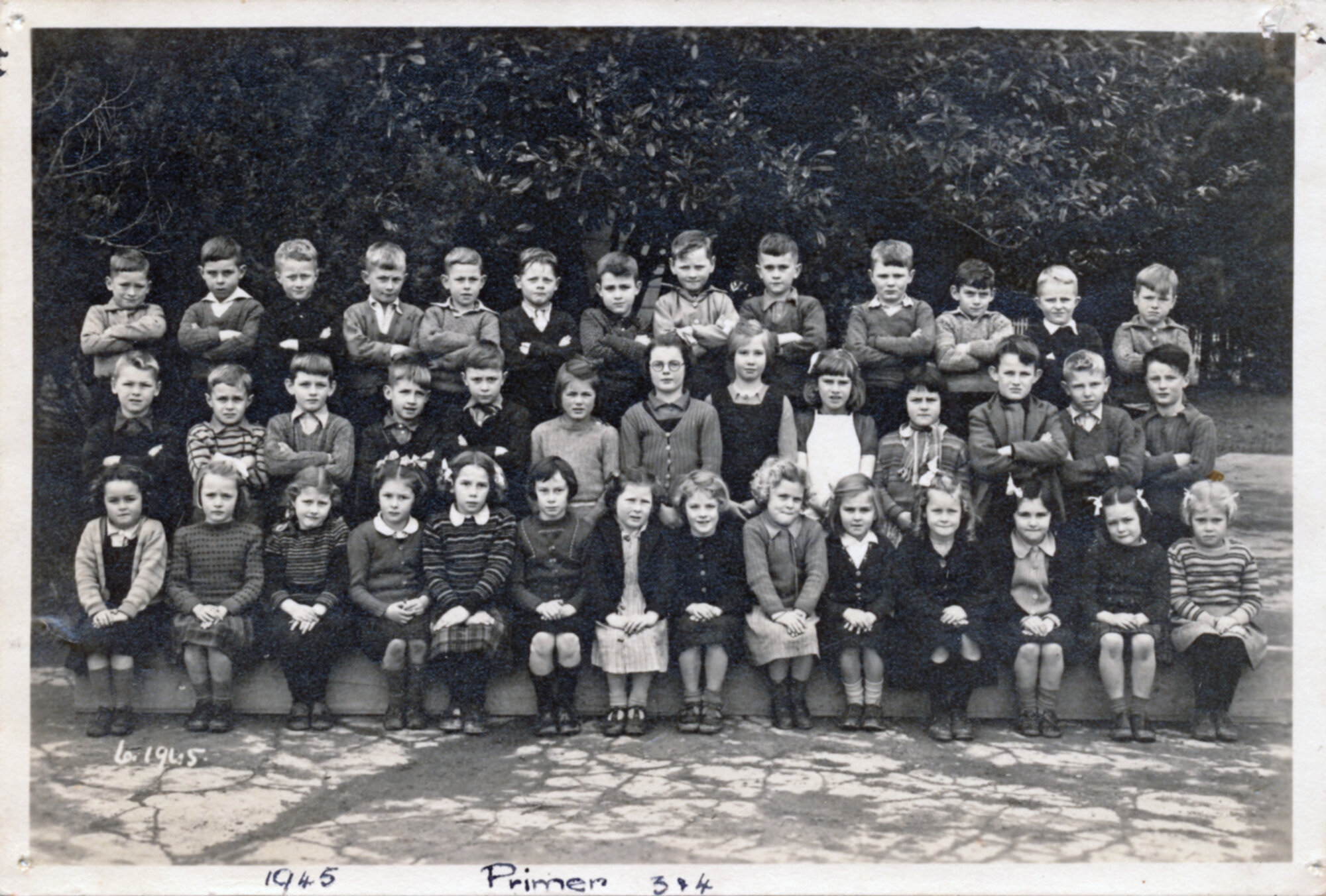 Upper Hutt School, Primer 3 and 4; 1945
