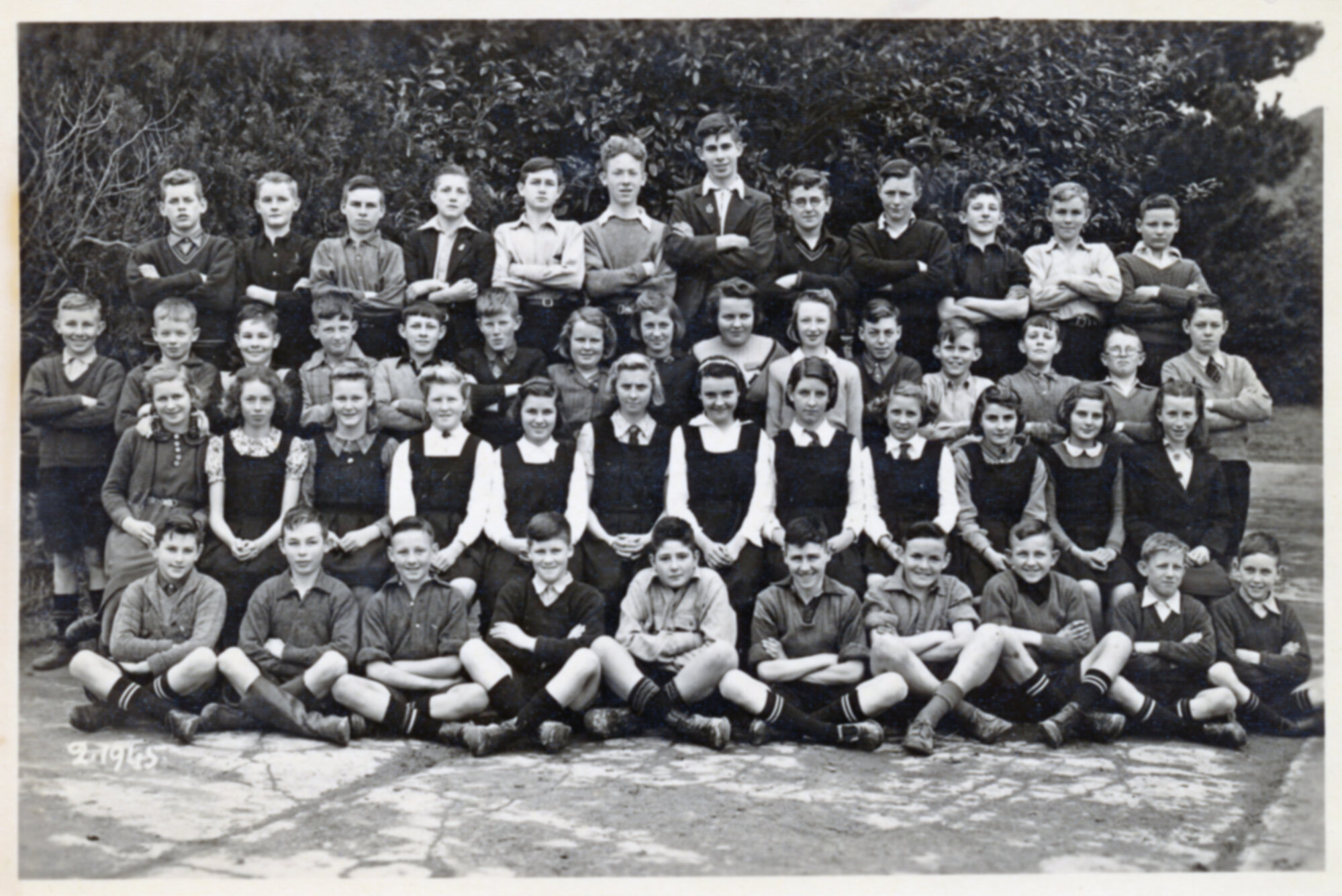 Upper Hutt School, unidentified class; 1945