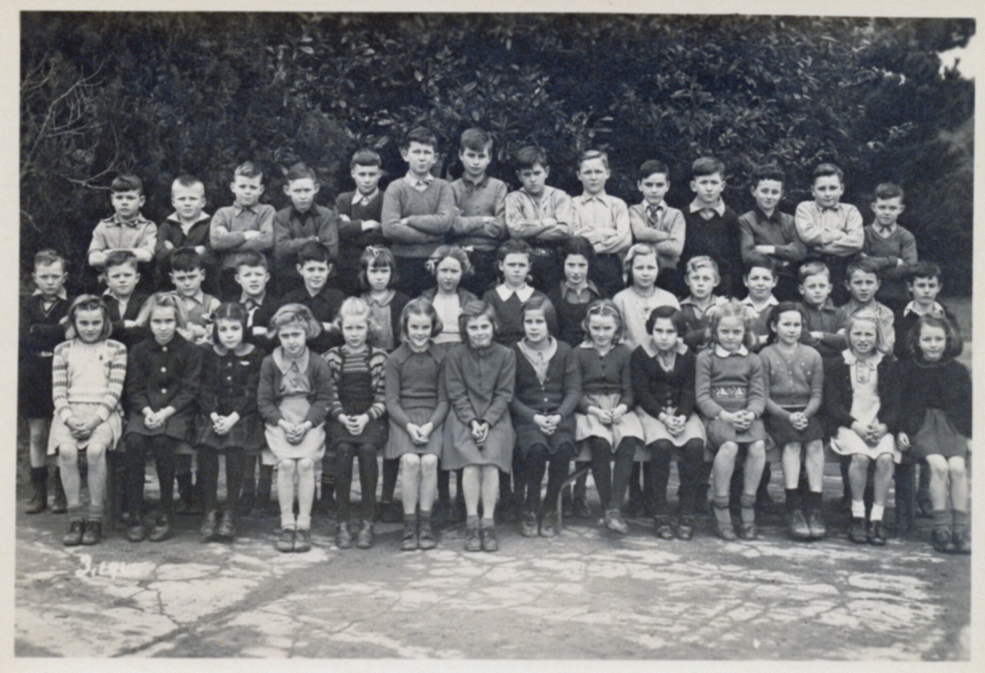 Upper Hutt School, unidentified class; 1945