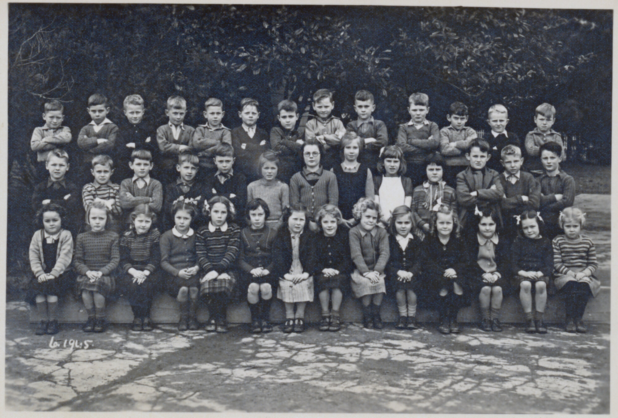 Upper Hutt School, unidentified class; 1945