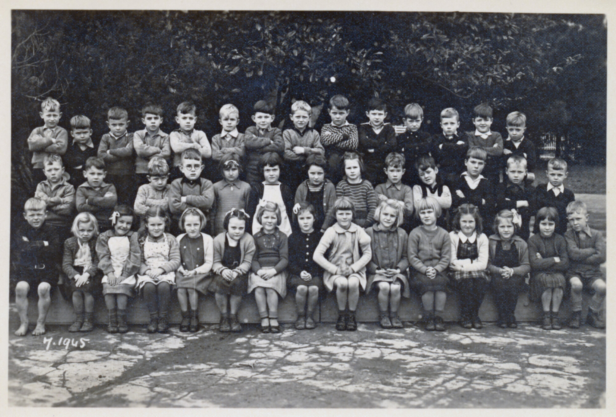Upper Hutt School, unidentified class; 1945