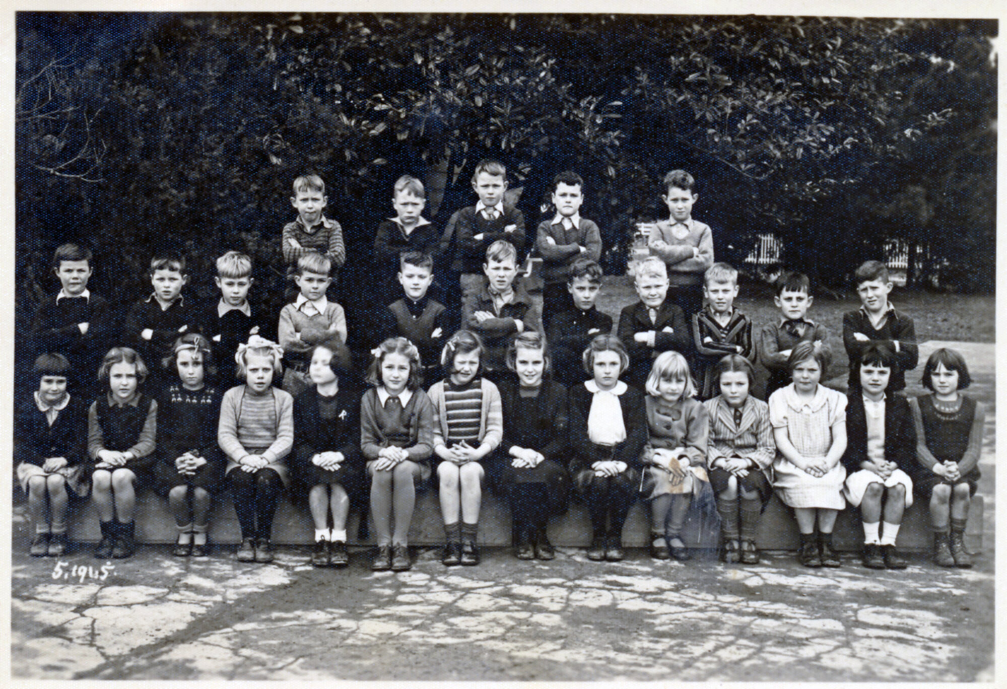 Upper Hutt School, unidentified class; 1945