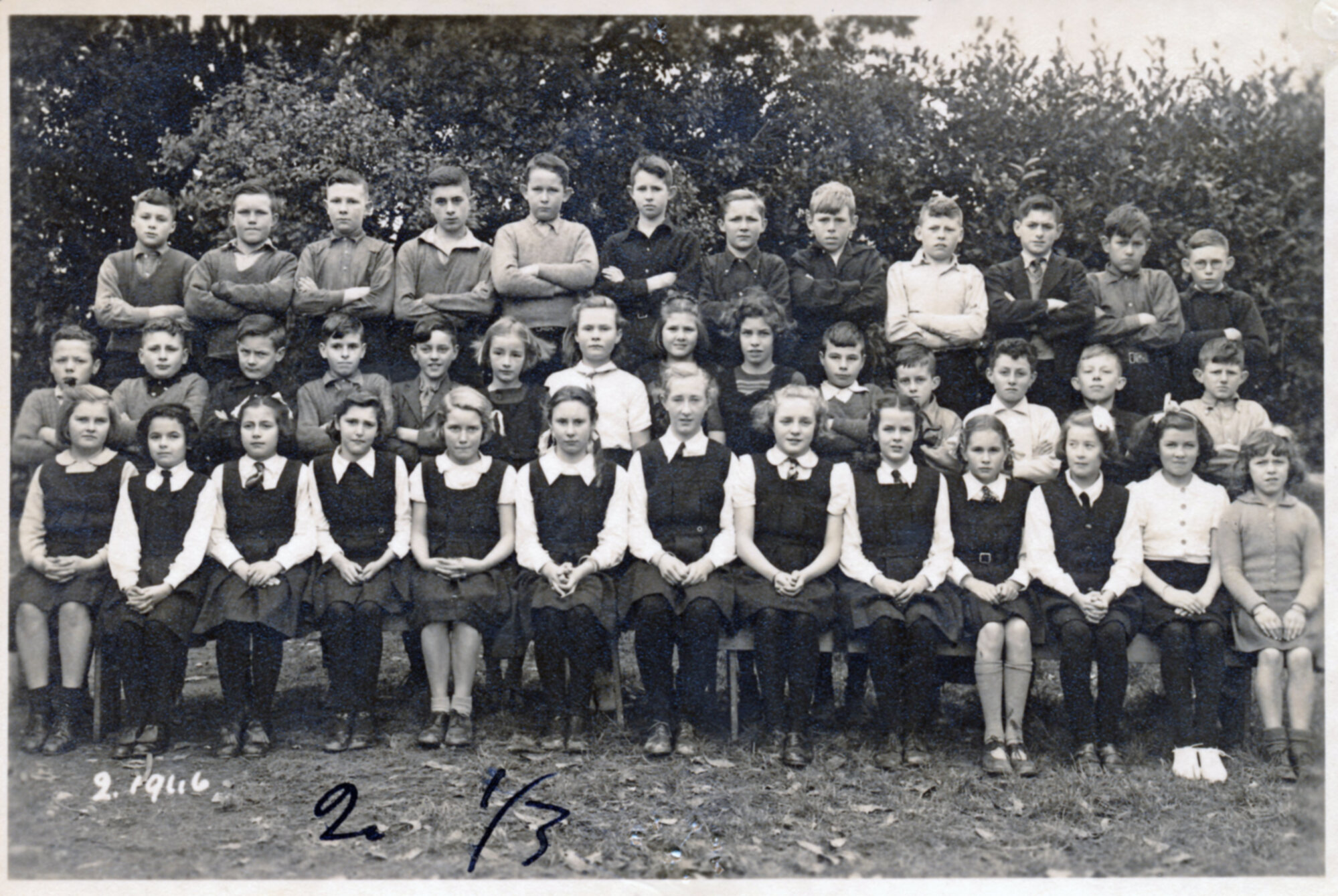 Upper Hutt School, unidentified class; 1946