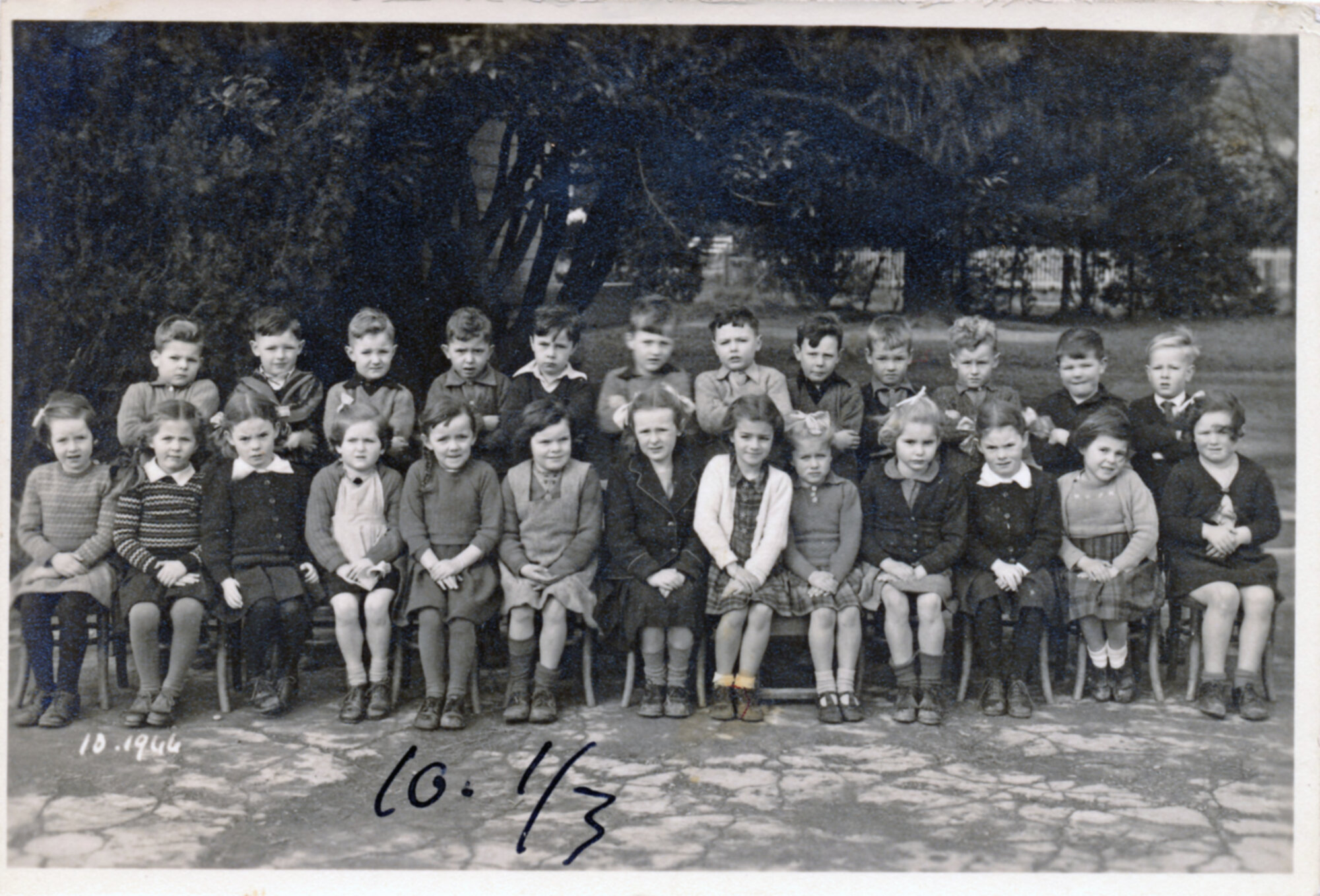 Upper Hutt School, unidentified class; 1946