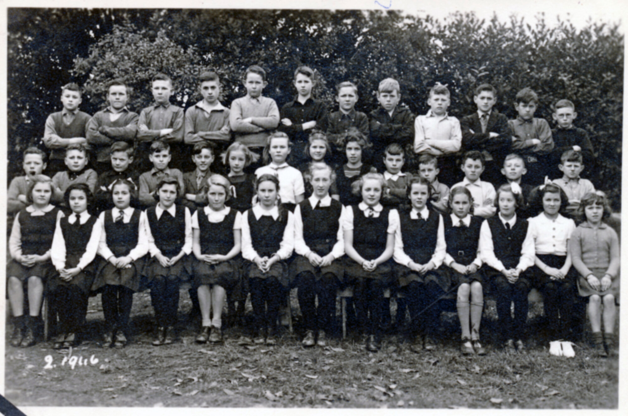 Upper Hutt School, unidentified class; 1946