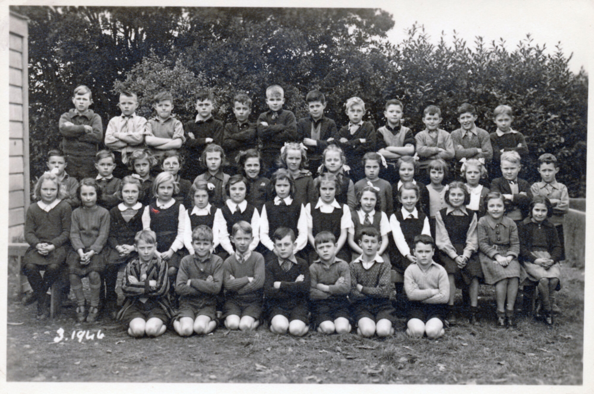 Upper Hutt School, unidentified class; 1946