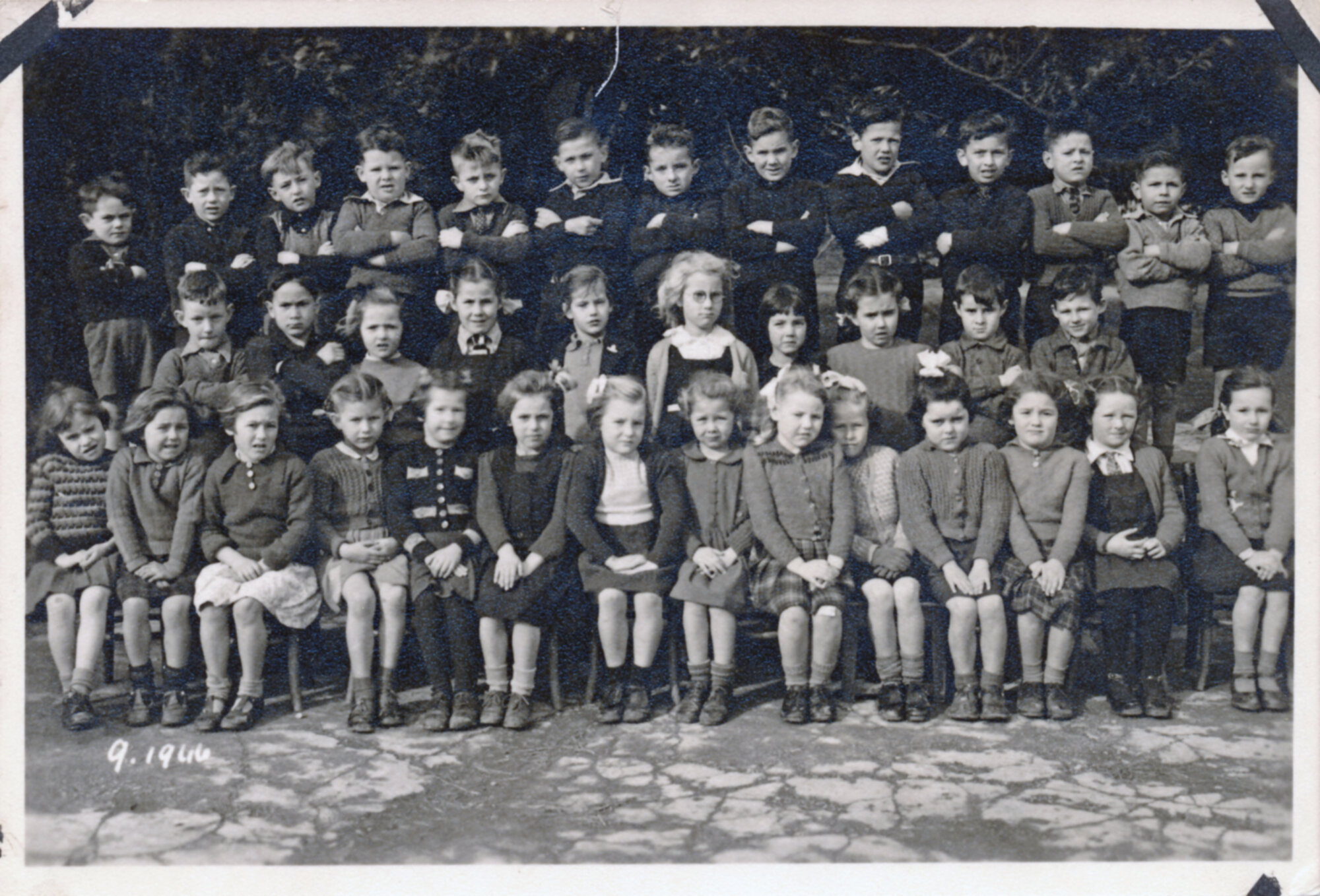 Upper Hutt School, unidentified class; 1946