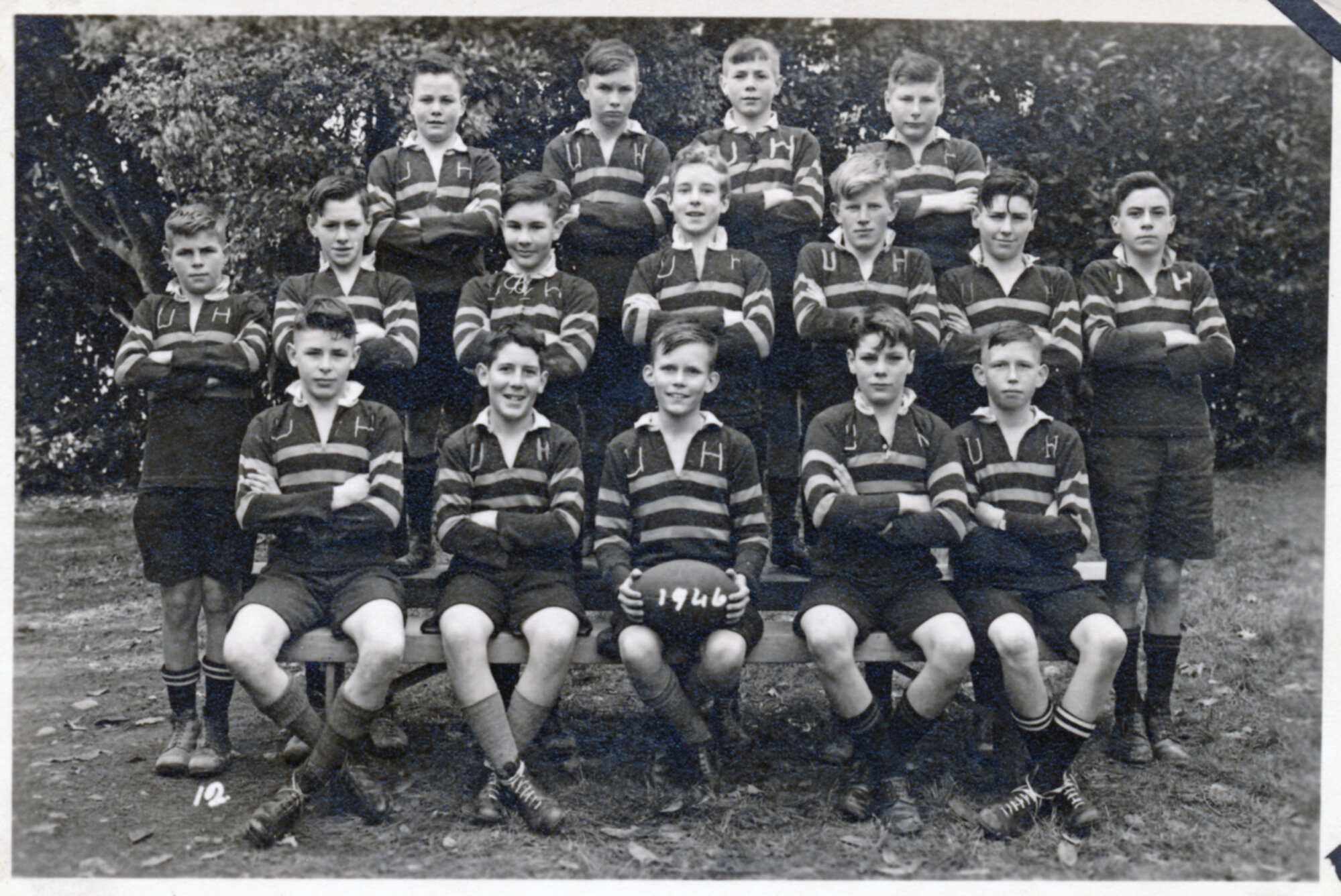 Upper Hutt School, unidentified rugby team; 1946