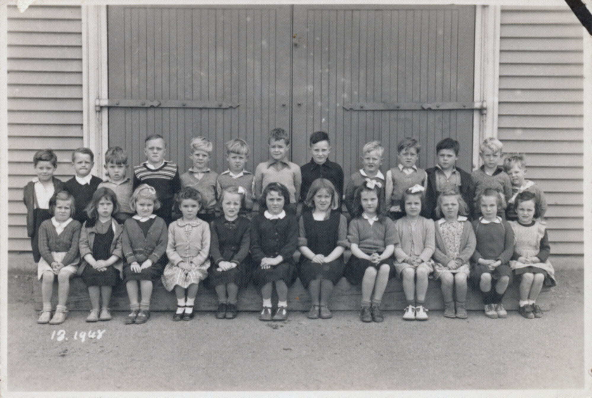 Upper Hutt School, unidentified class; 1948