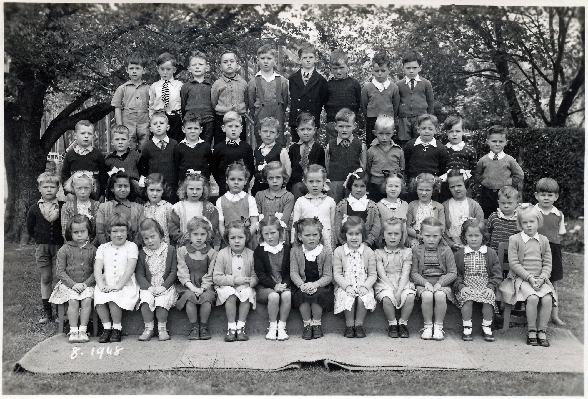 Upper Hutt School, unidentified class; 1948
