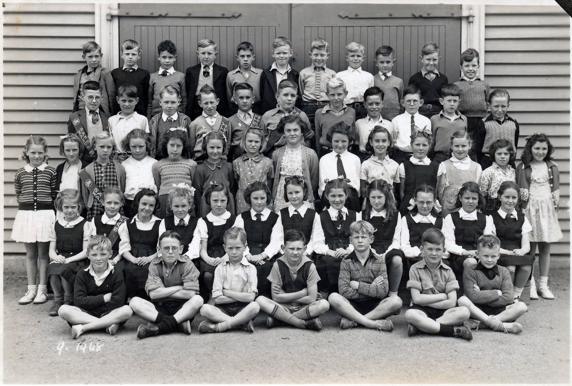 Upper Hutt School, unidentified class; 1948