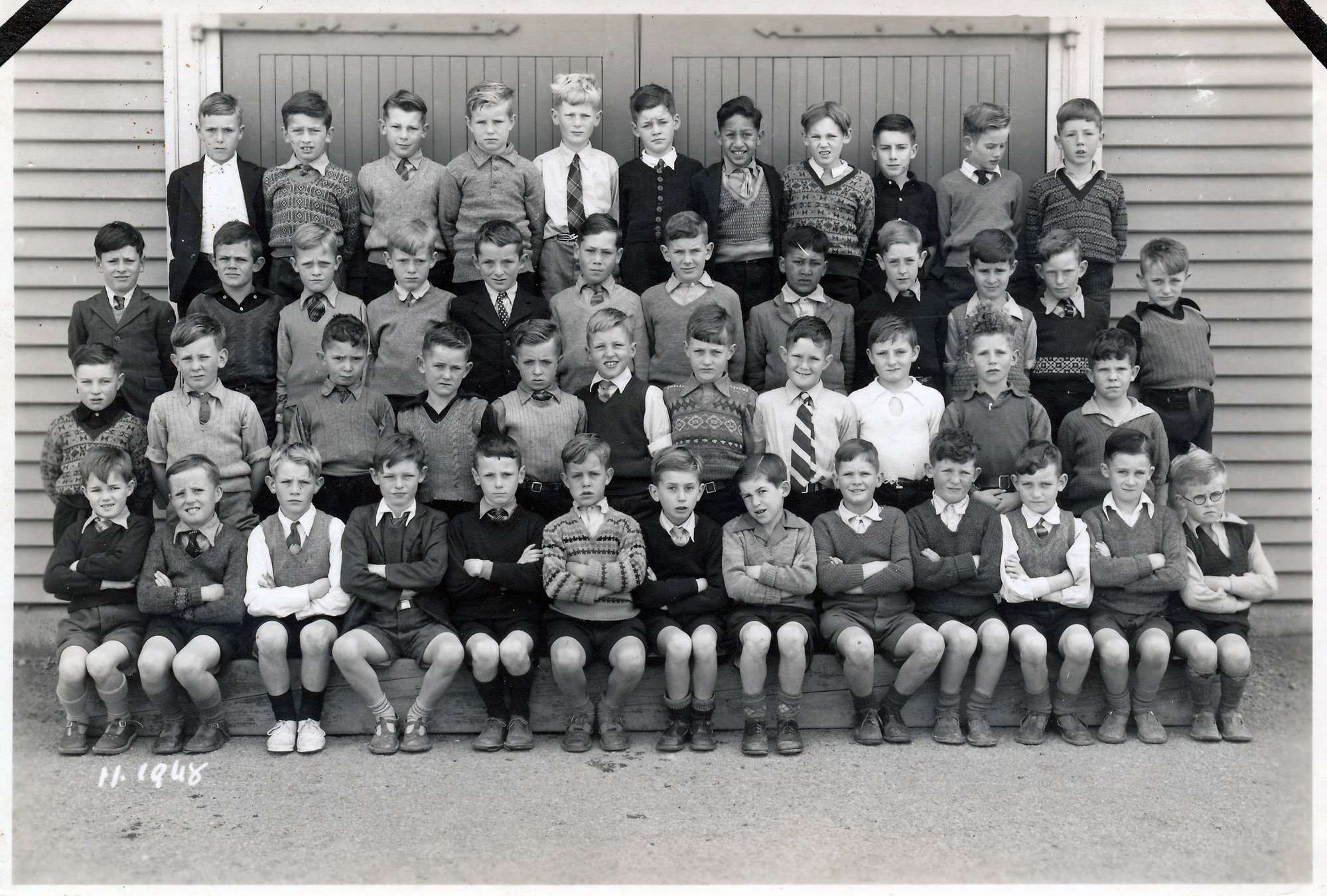 Upper Hutt School, unidentified class; 1948