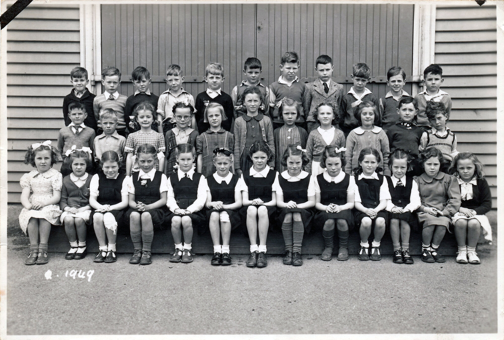 Upper Hutt School, unidentified class; 1949