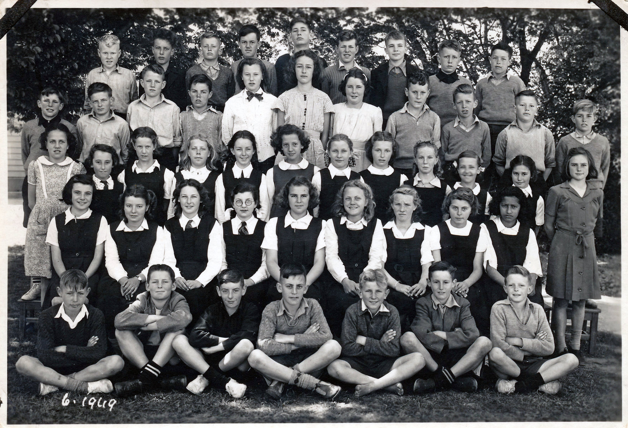 Upper Hutt School, unidentified class; 1949