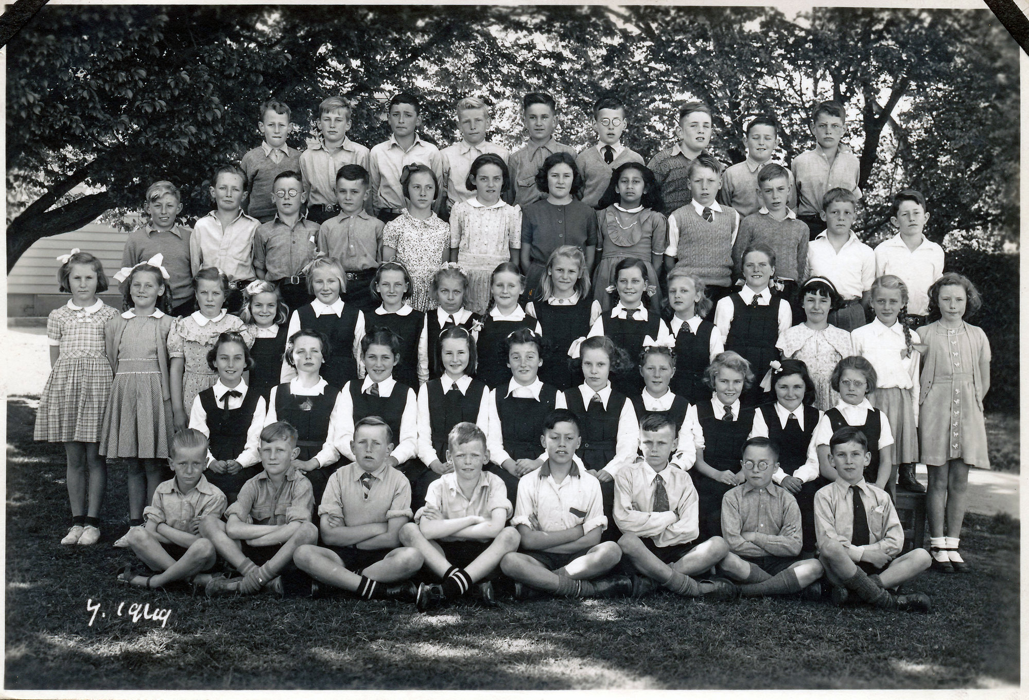 Upper Hutt School, unidentified class; 1949