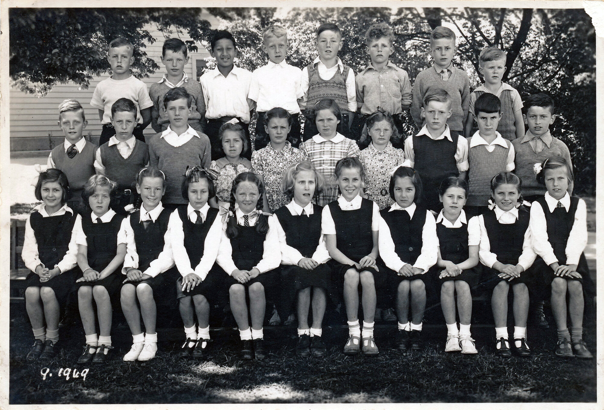 Upper Hutt School, unidentified class; 1949