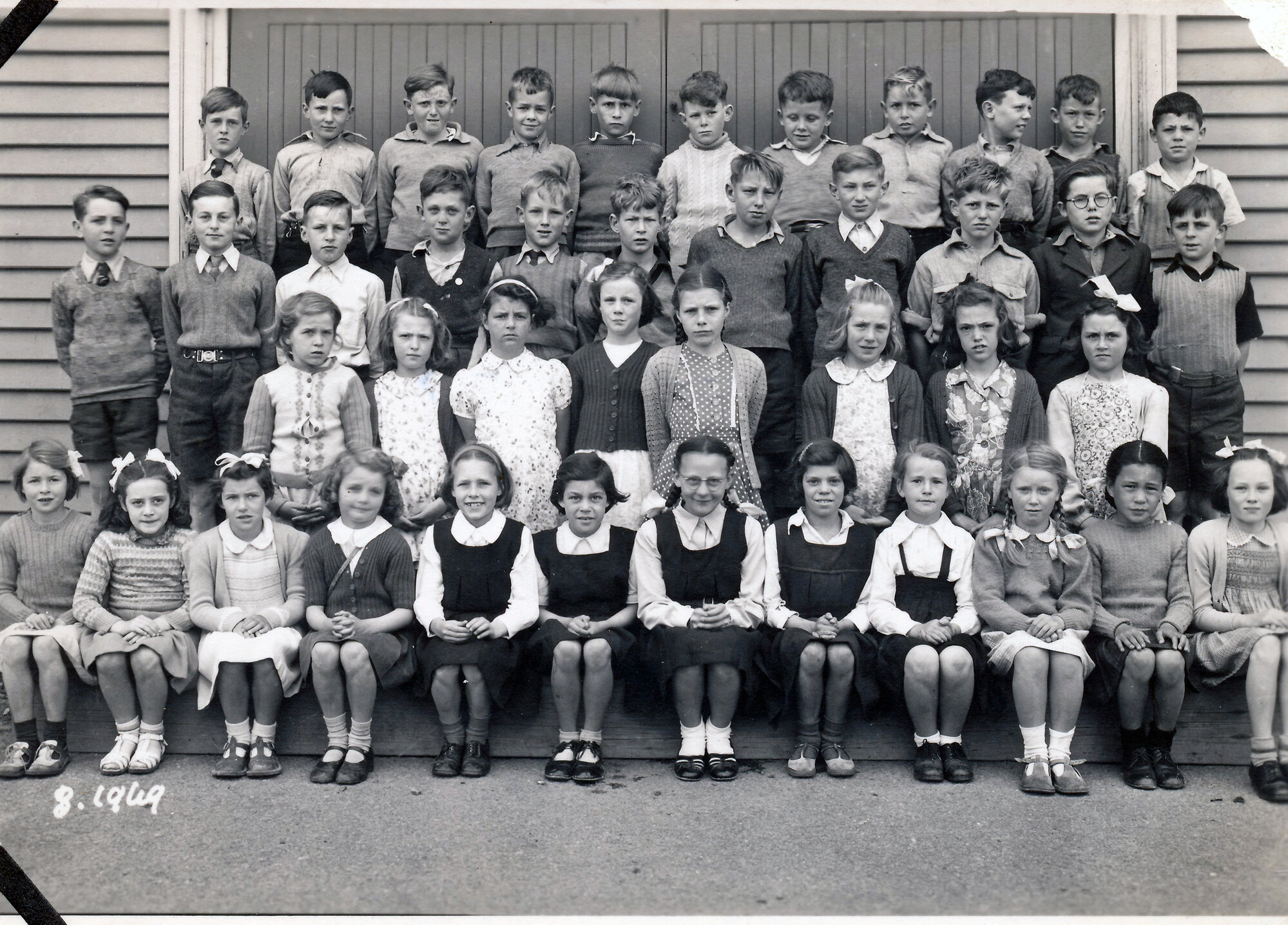 Upper Hutt School, unidentified class; 1949