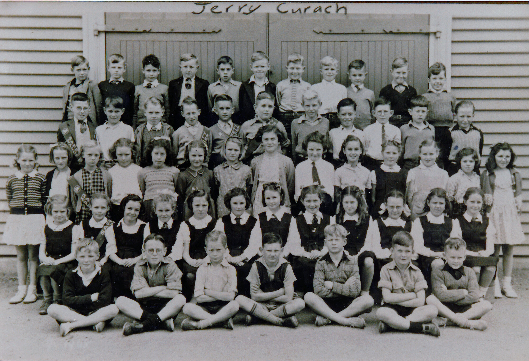 Upper Hutt School, unidentified class; 1948 or 1949