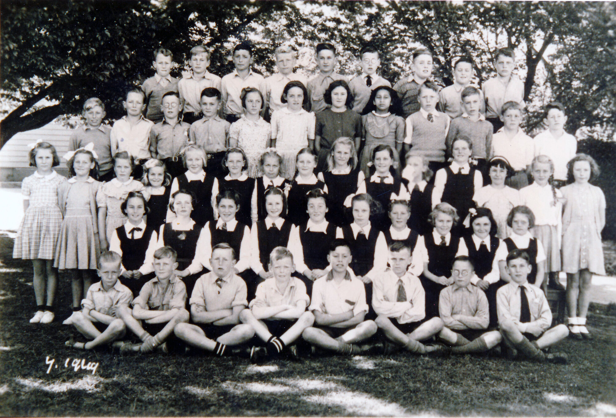 Upper Hutt School, unidentified class; 1949
