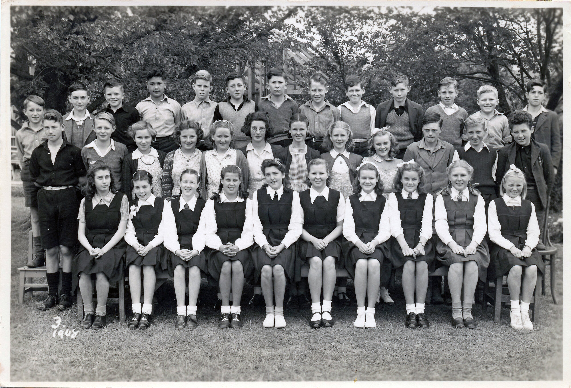 Upper Hutt School, unidentified class; 1948