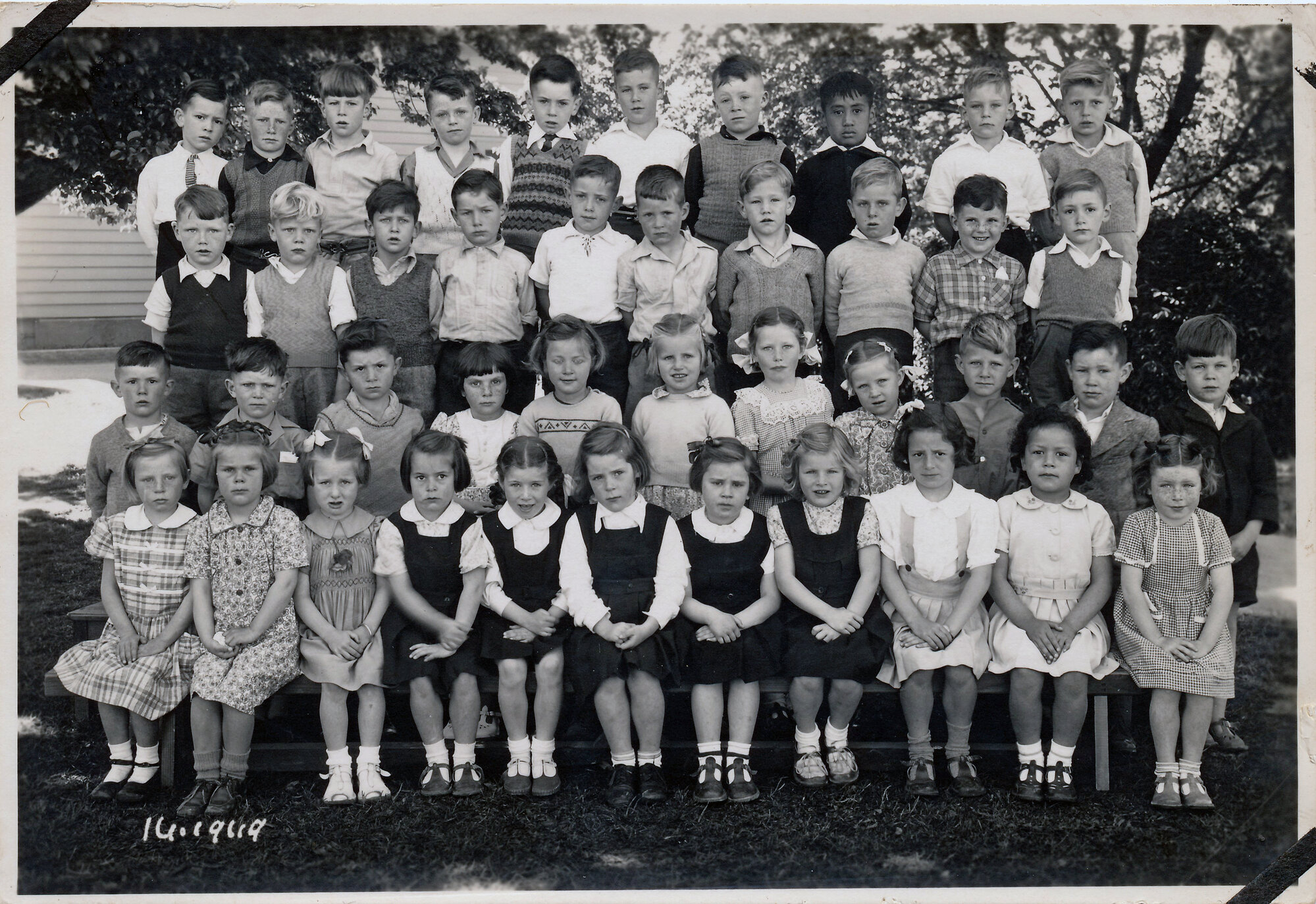 Upper Hutt School, unidentified class; 1949