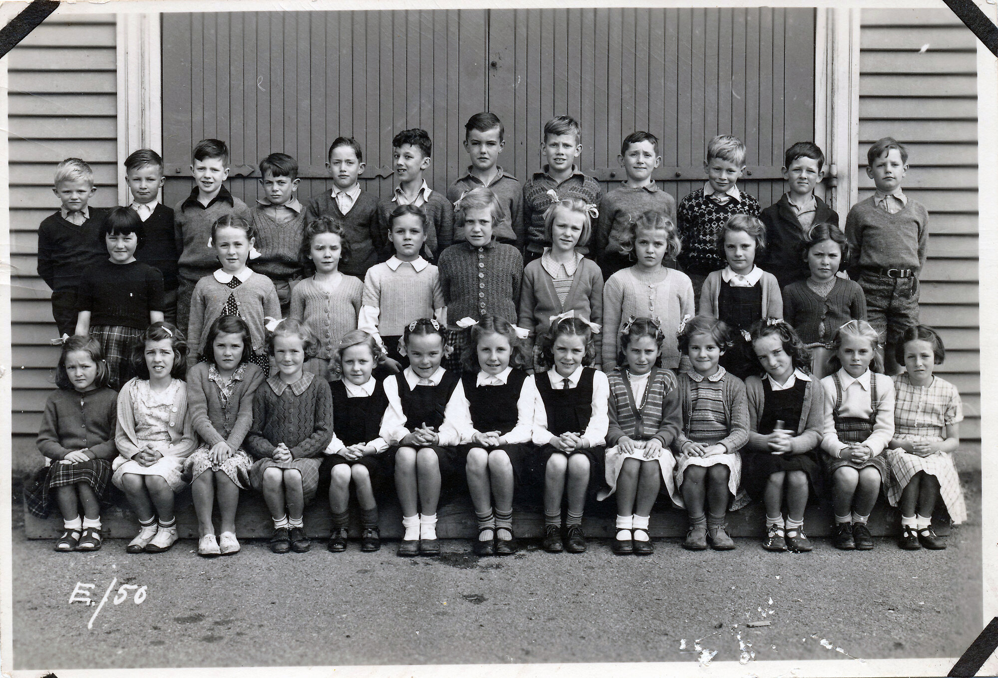 Upper Hutt School, unidentified class; 1950