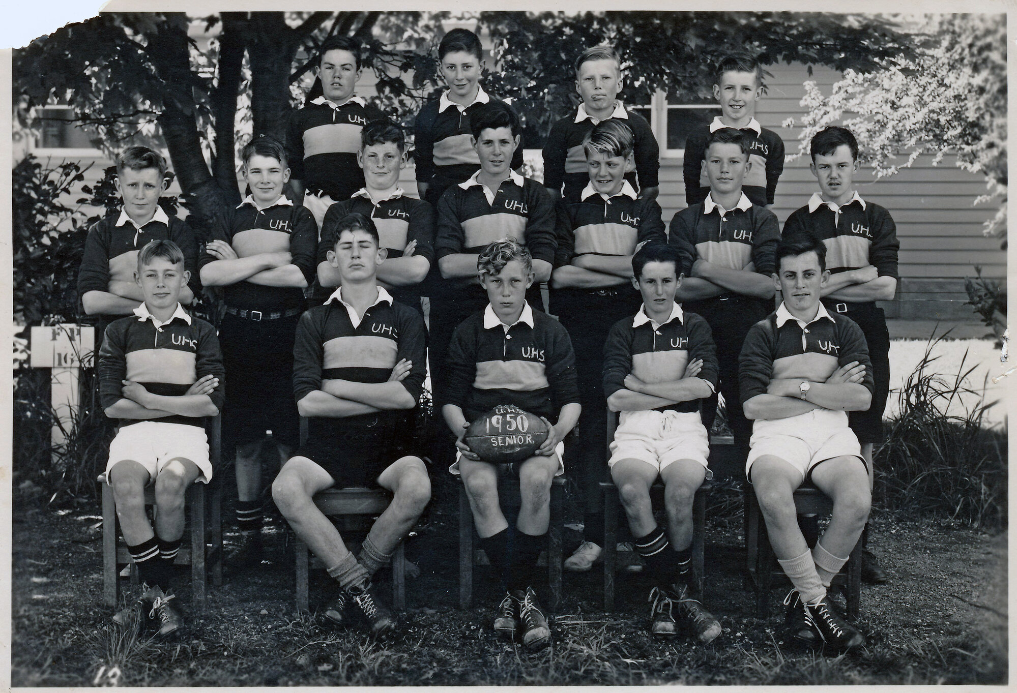 Upper Hutt School, Rugby Seniors; 1950