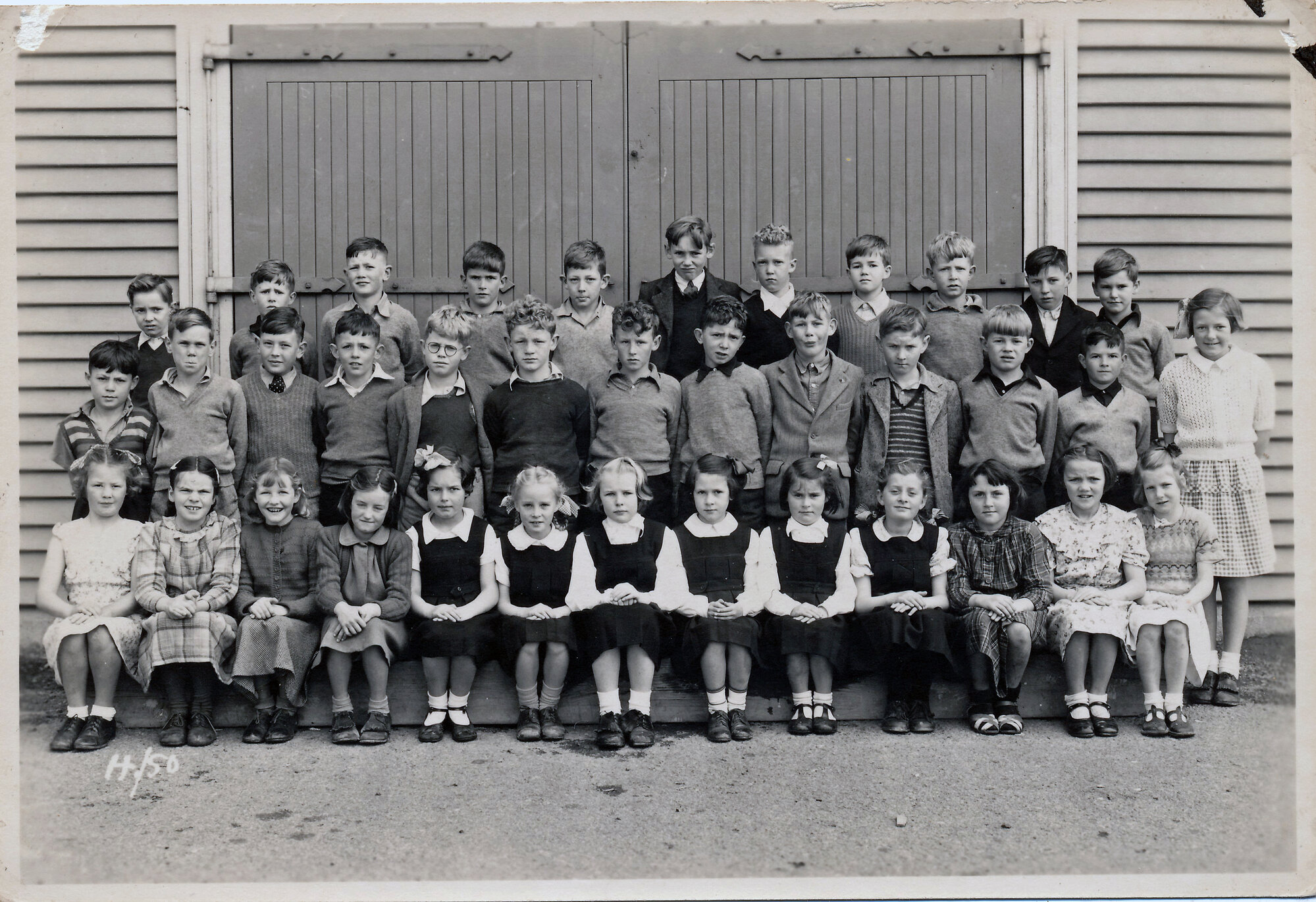 Upper Hutt School, unidentified class; 1950
