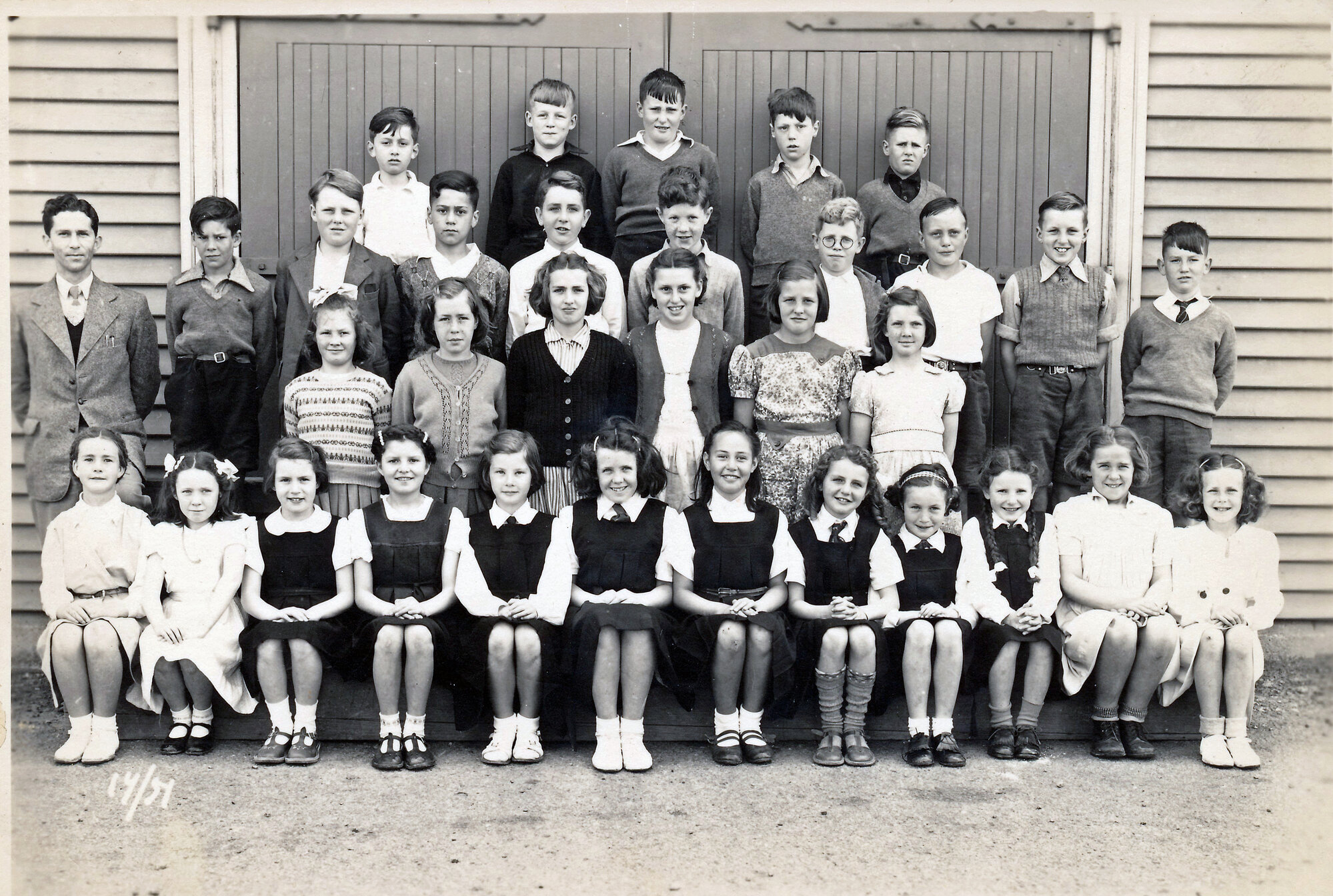 Upper Hutt School, unidentified class; 1951