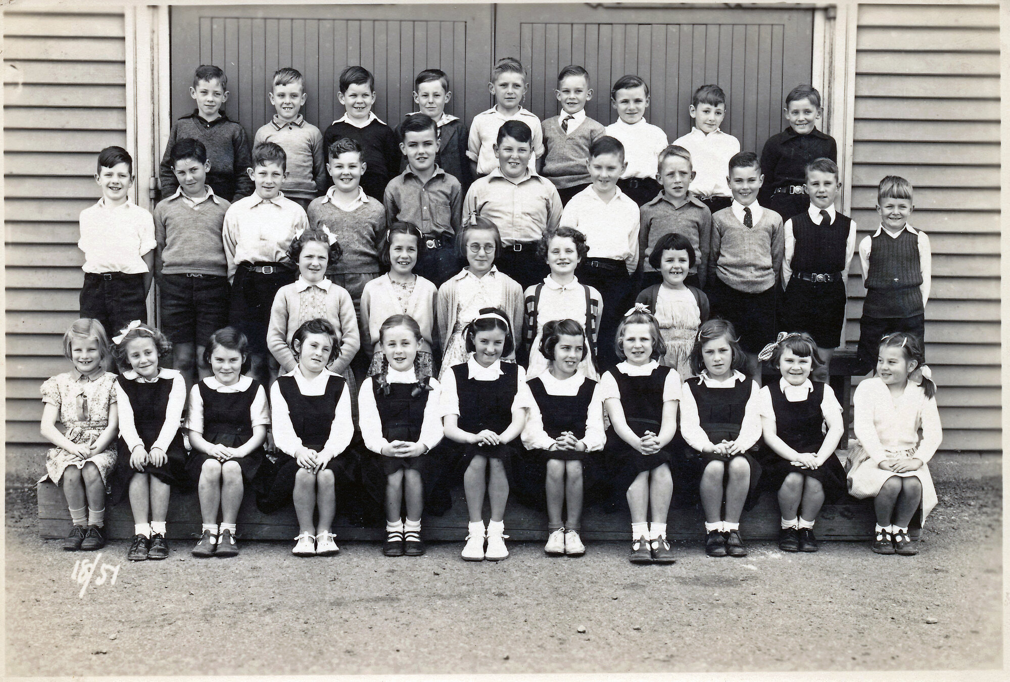 Upper Hutt School, unidentified class; 1951