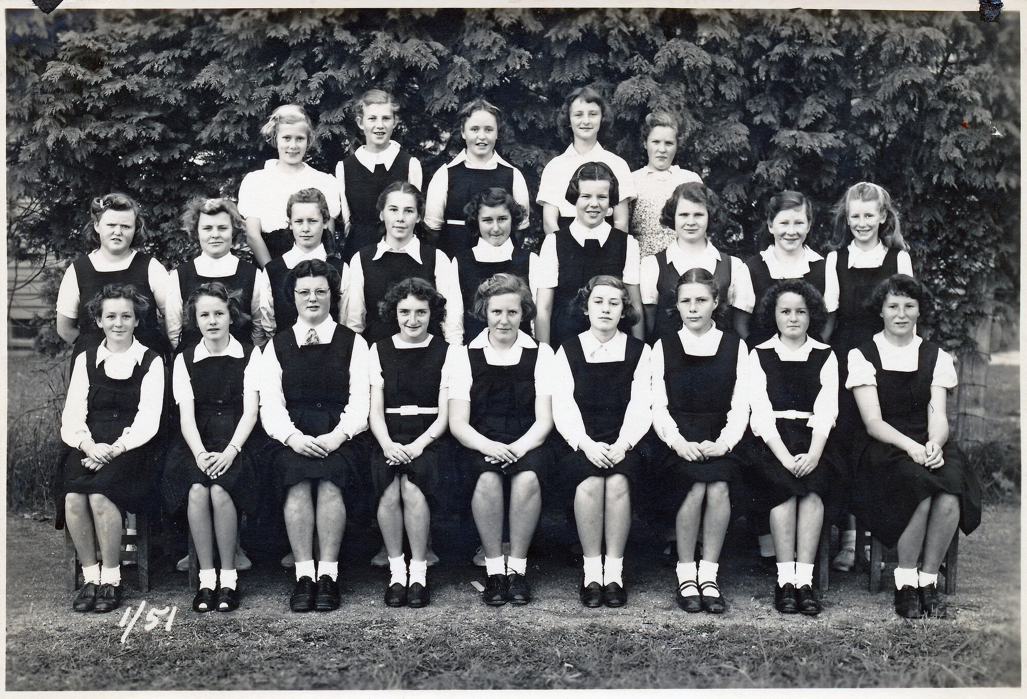 Upper Hutt School, unidentified class; 1951