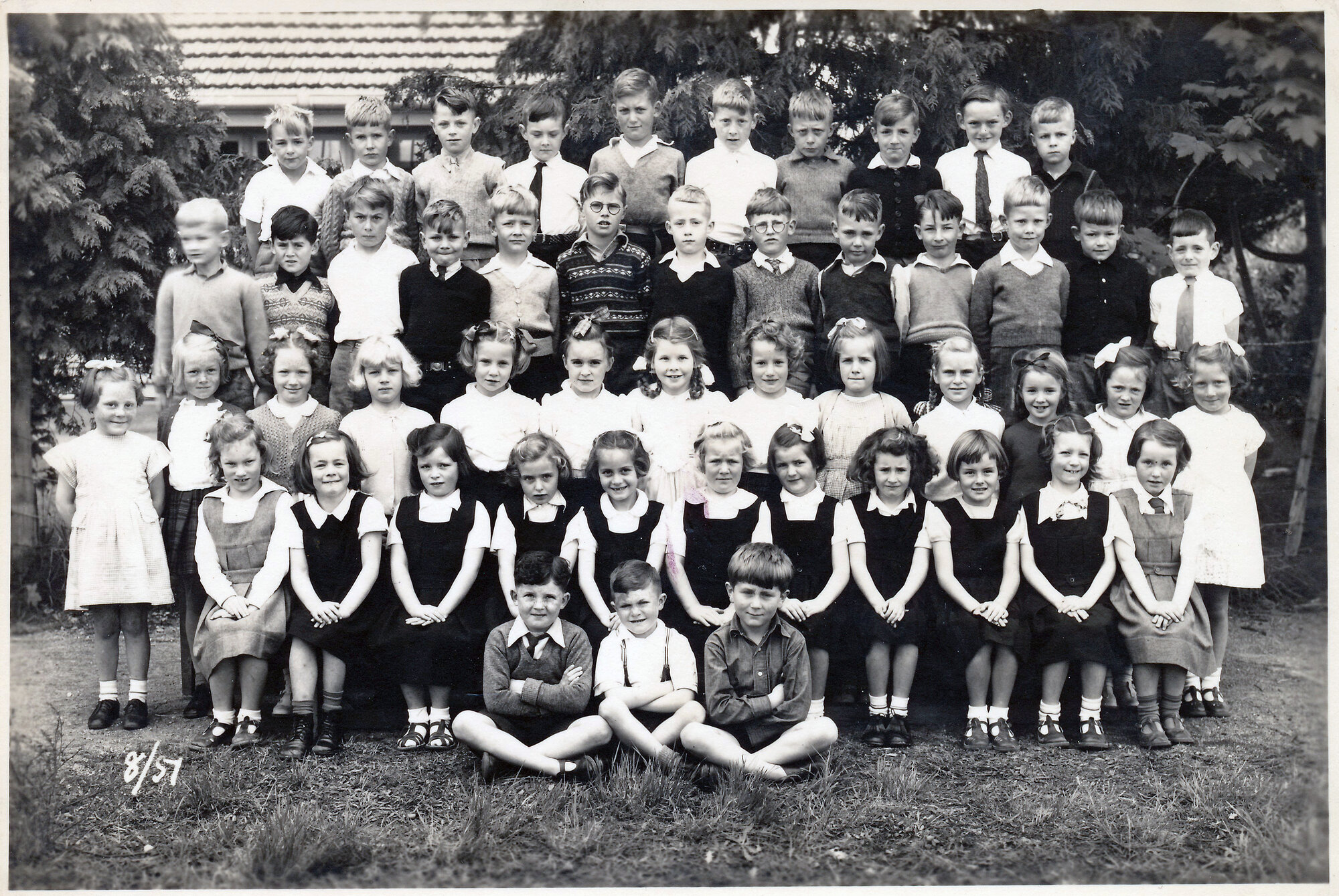 Upper Hutt School, unidentified class; 1951