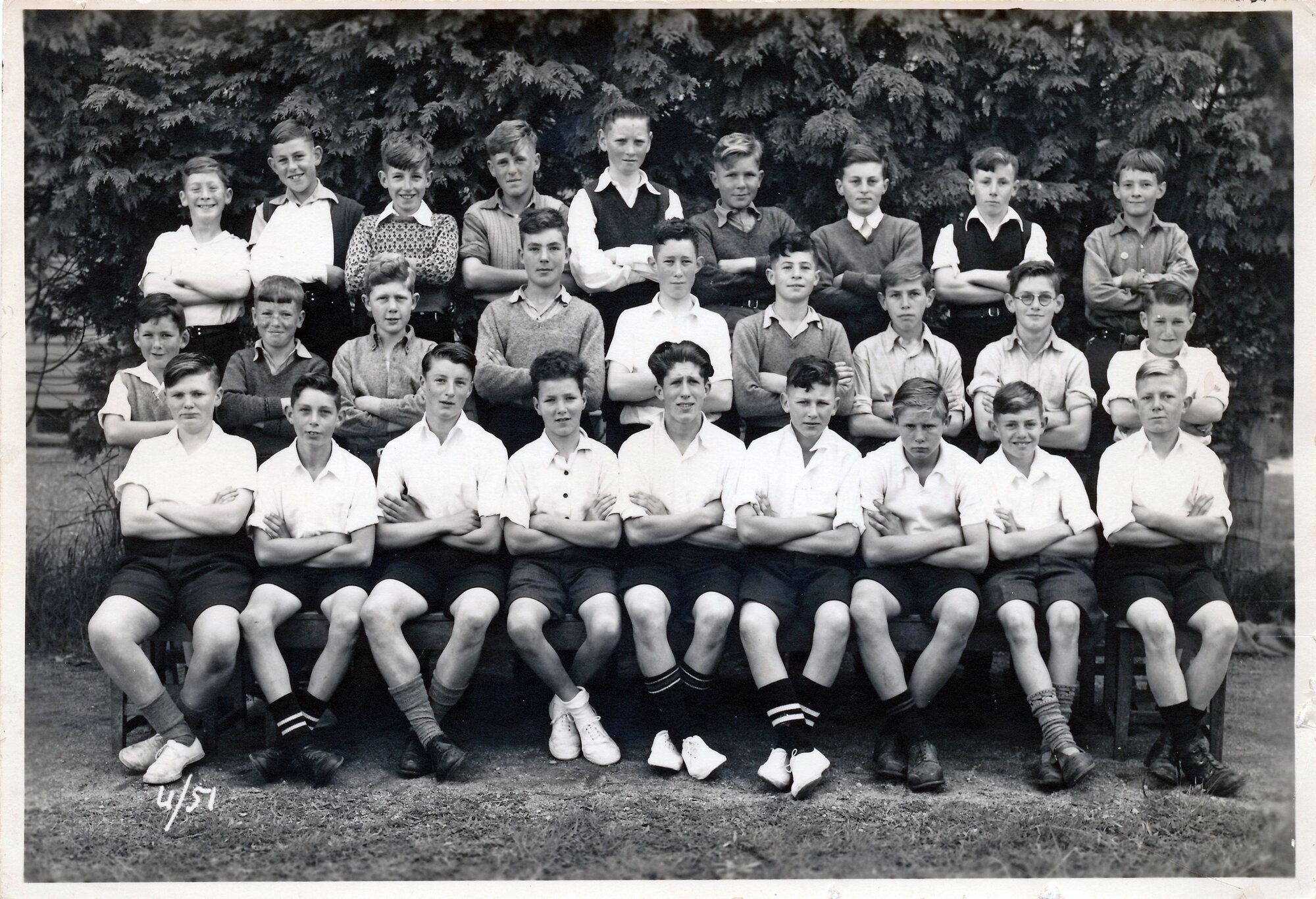 Upper Hutt School, unidentified class; 1951