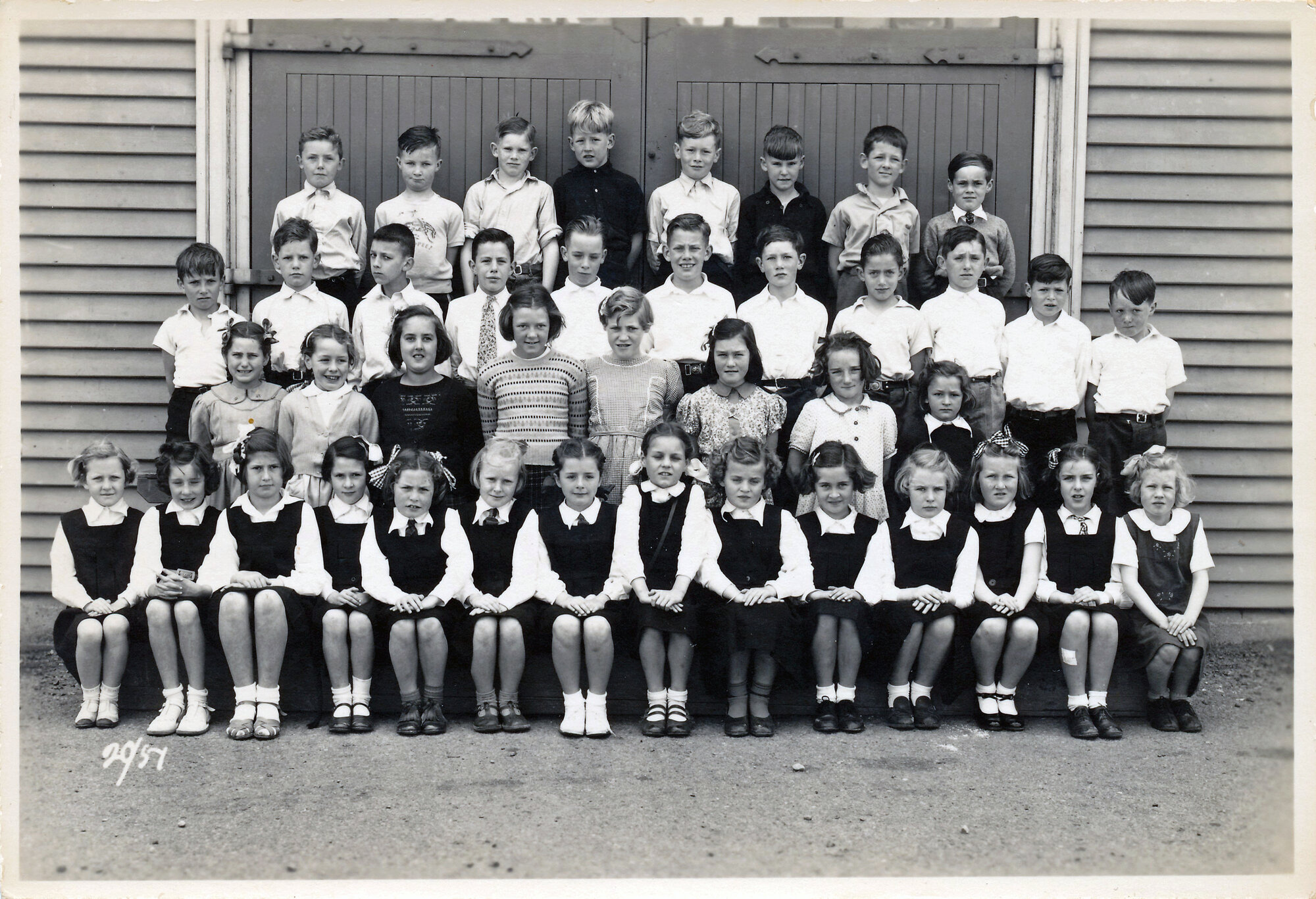 Upper Hutt School, unidentified class; 1951
