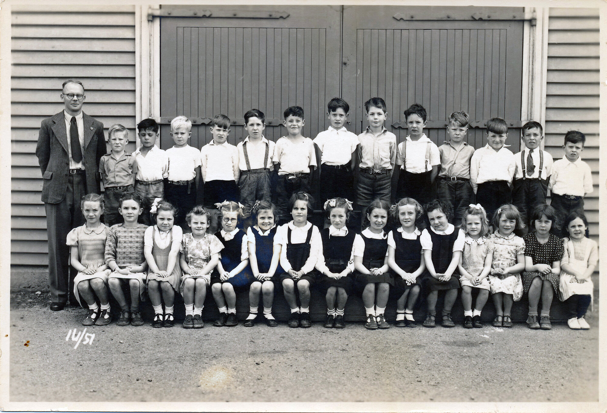 Upper Hutt School, unidentified class; 1951