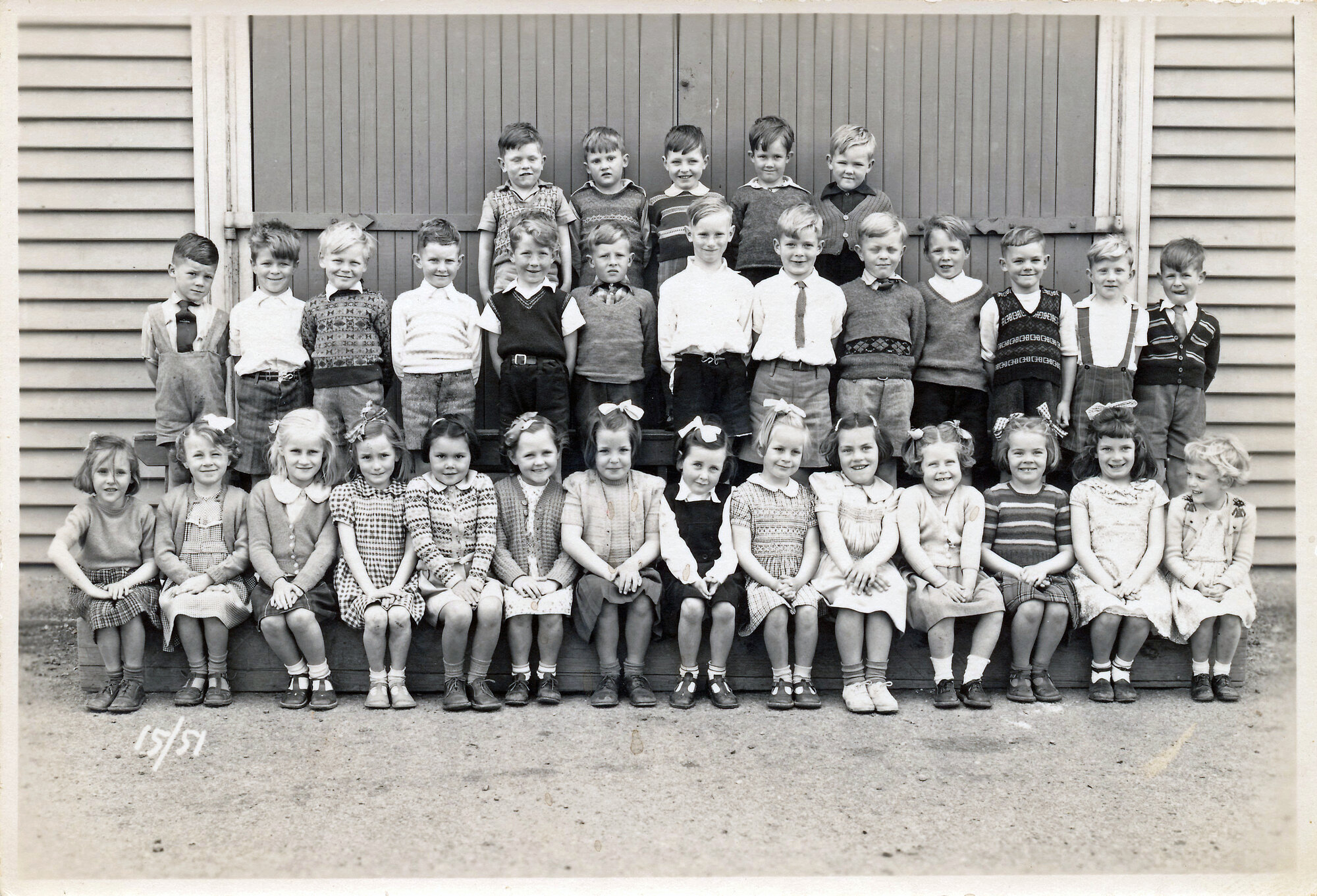 Upper Hutt School, unidentified class; 1951