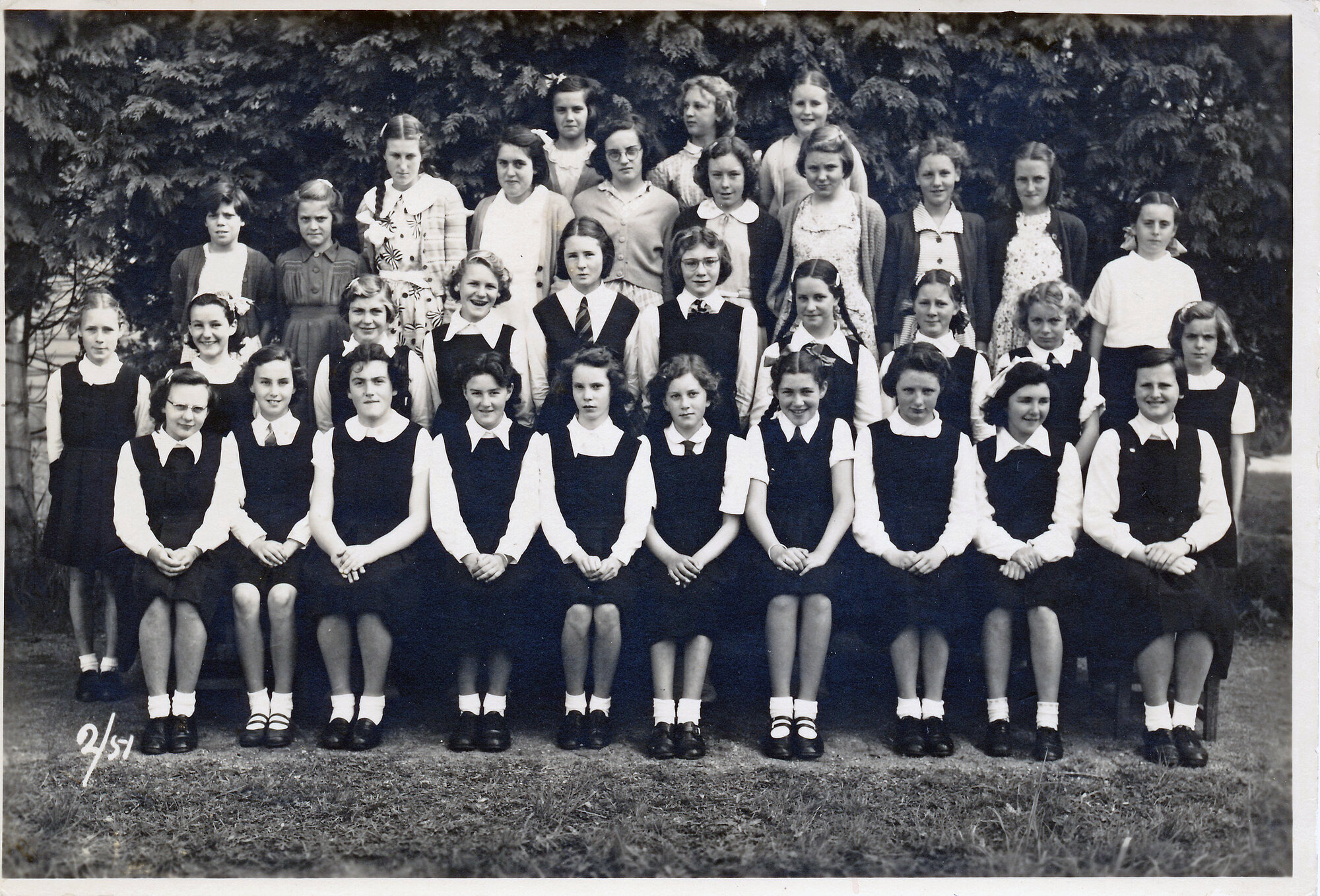 Upper Hutt School, unidentified class; 1951