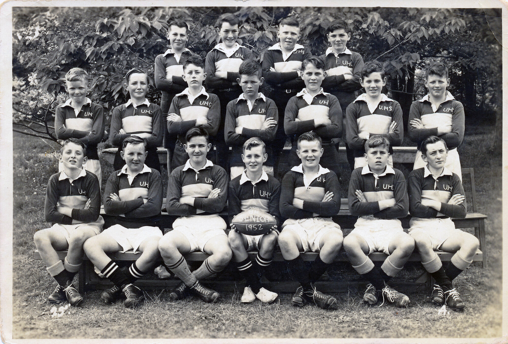 Upper Hutt School, Rugby Seniors; 1952