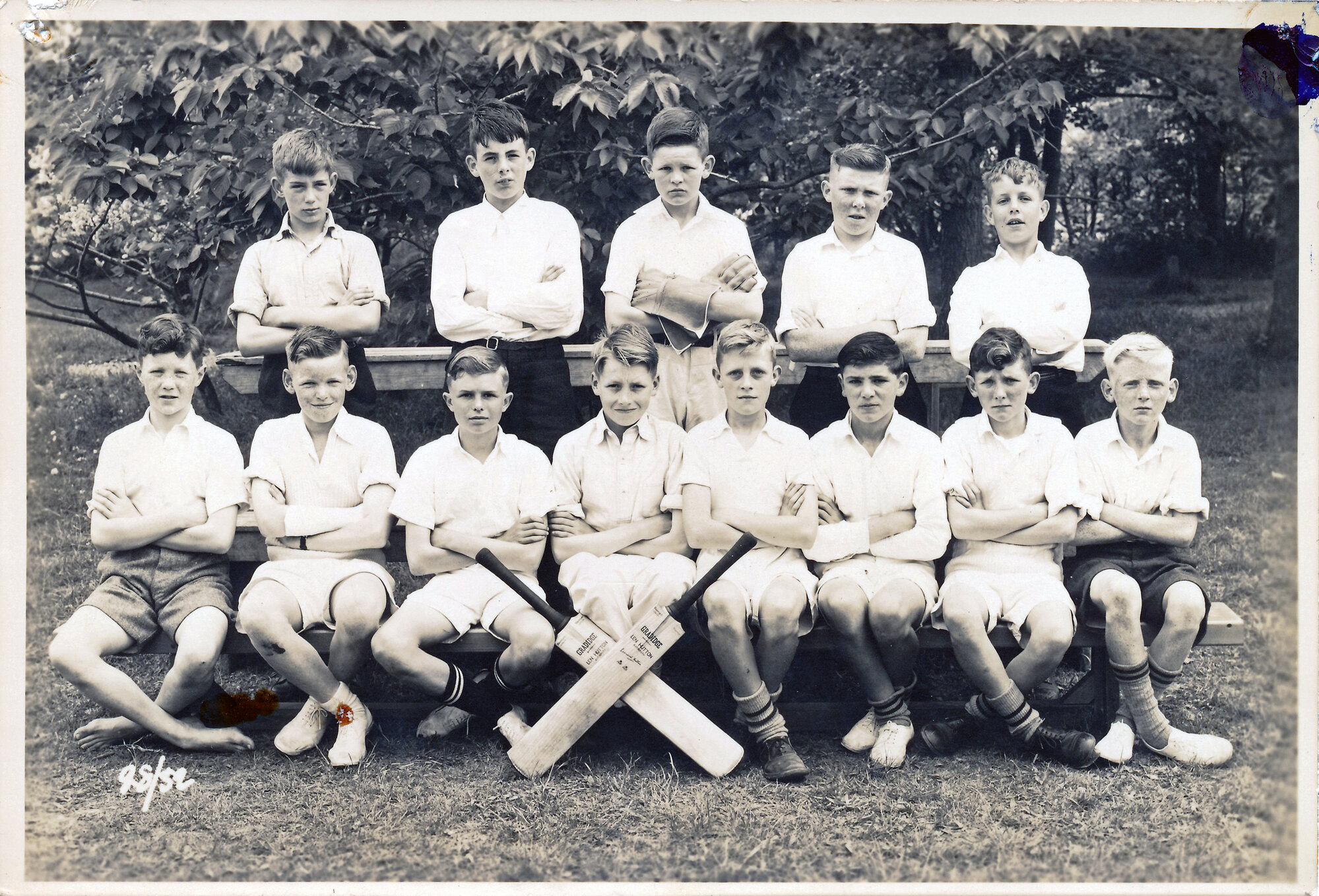 Upper Hutt School, unidentified cricket team; 1952