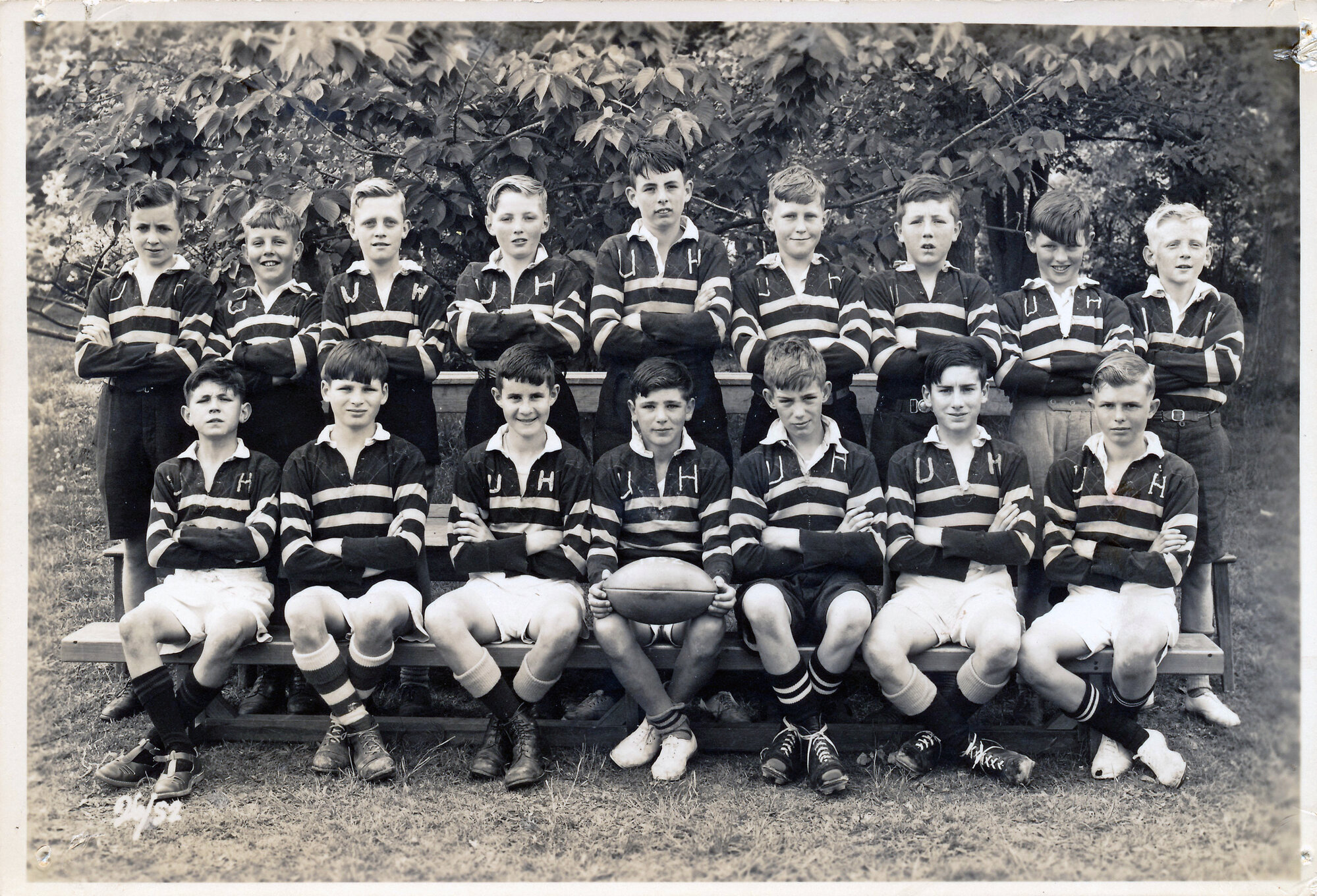 Upper Hutt School, unidentified rugby team; 1952