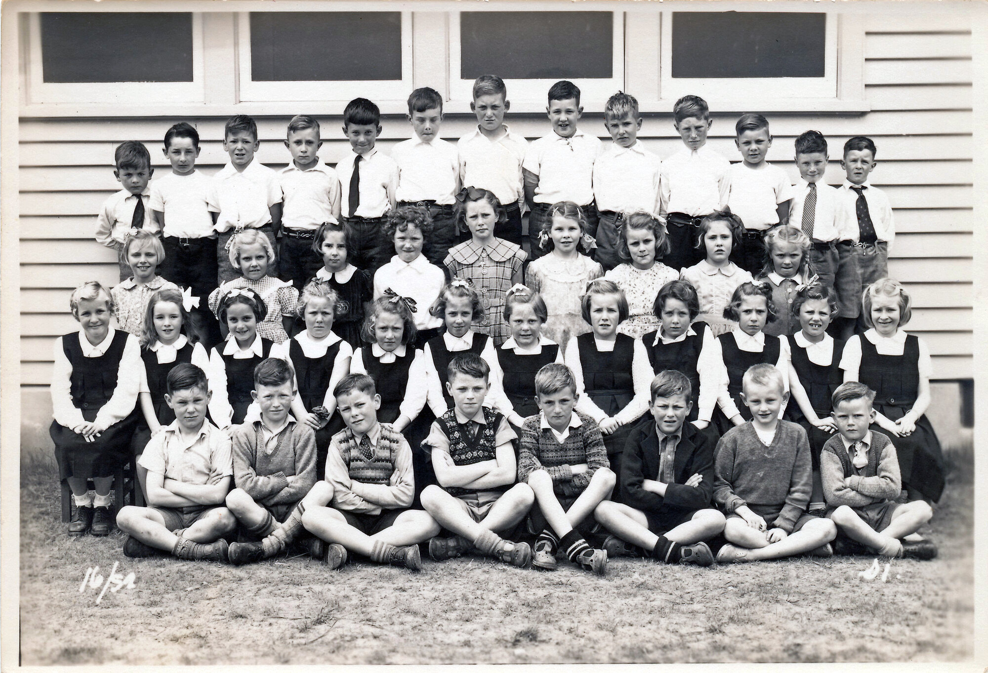 Upper Hutt School, Standard 1; 1952