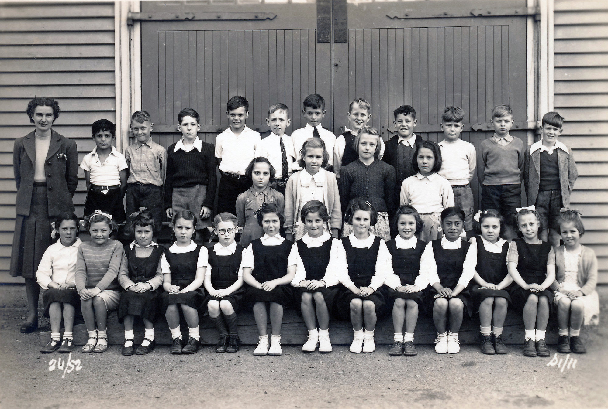 Upper Hutt School, Standard 1 and 2; 1952