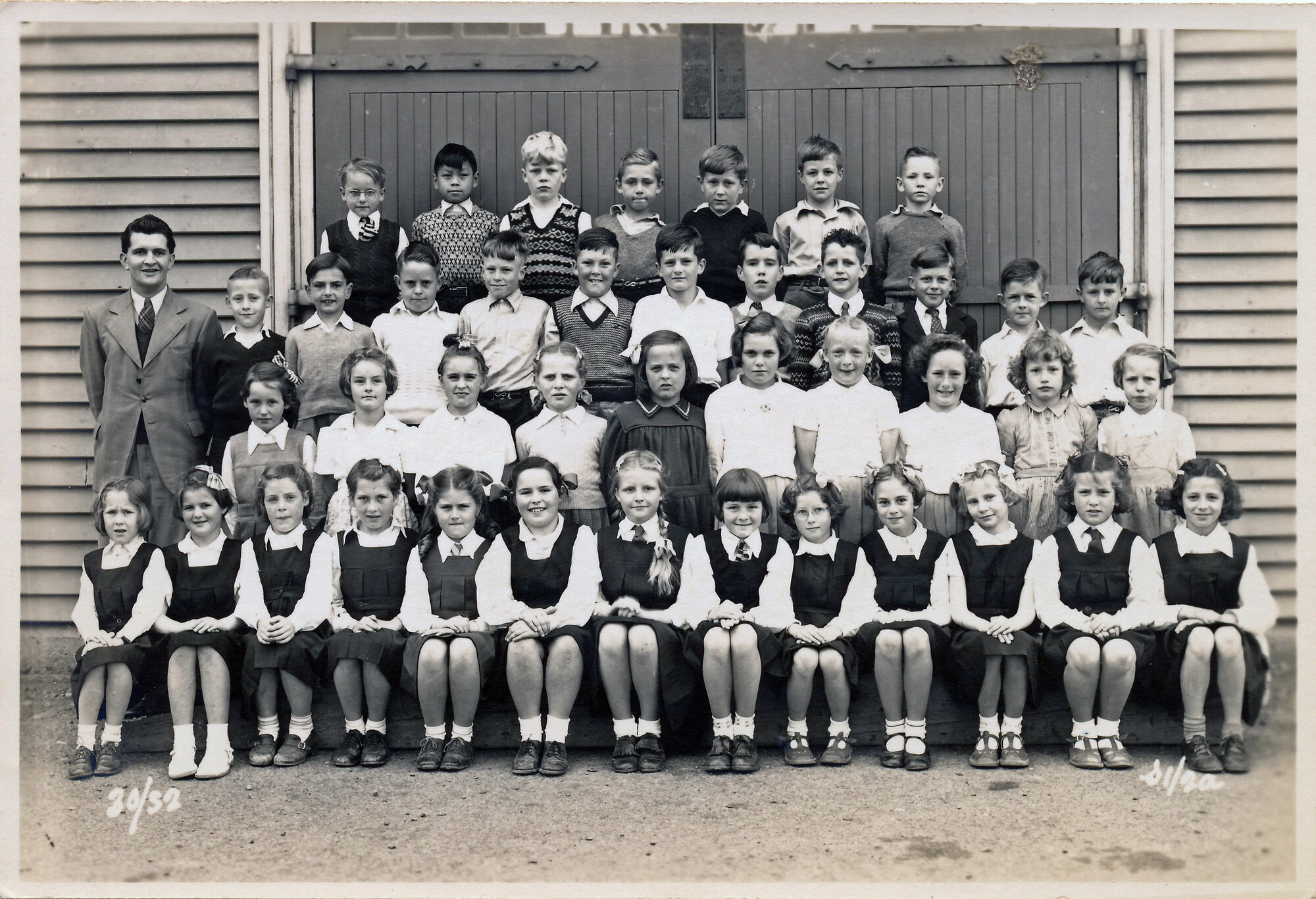 Upper Hutt School, Standard 1 and 2a; 1952