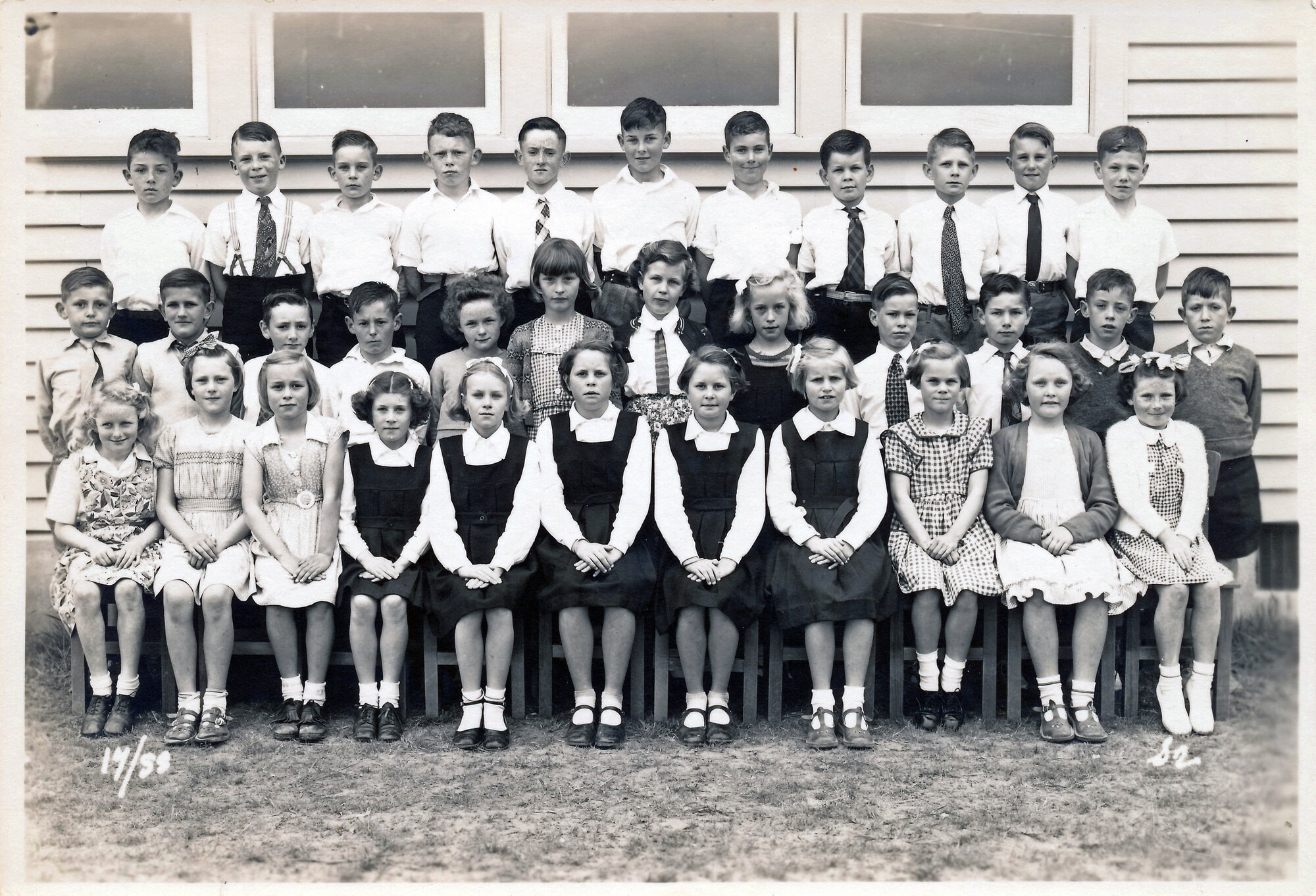 Upper Hutt School, Standard 2; 1952